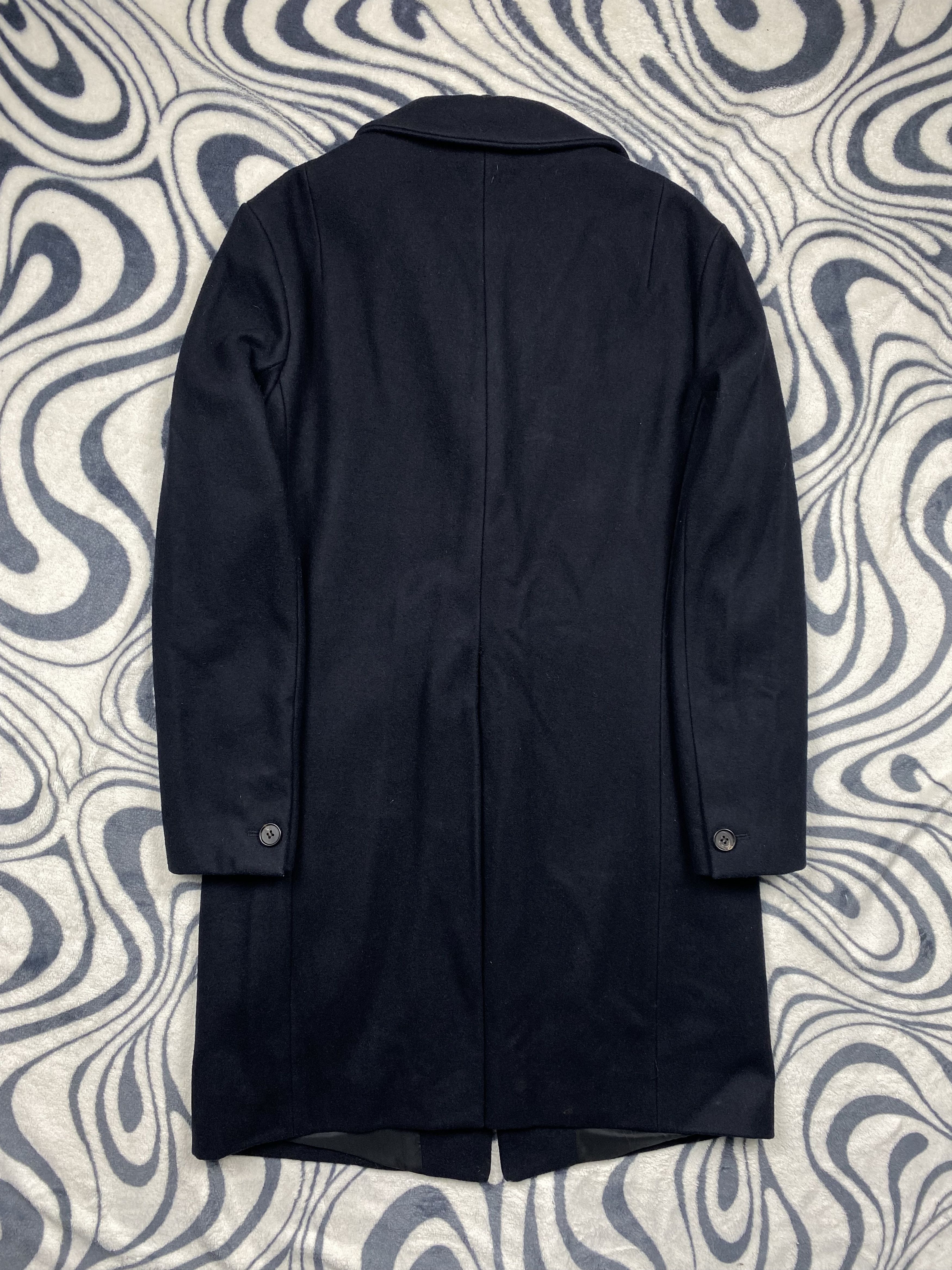 Allsaints Allsaints Mens Mire Wool Coat Jacket Size US S / EU 44-46 / 1 - 6 Thumbnail