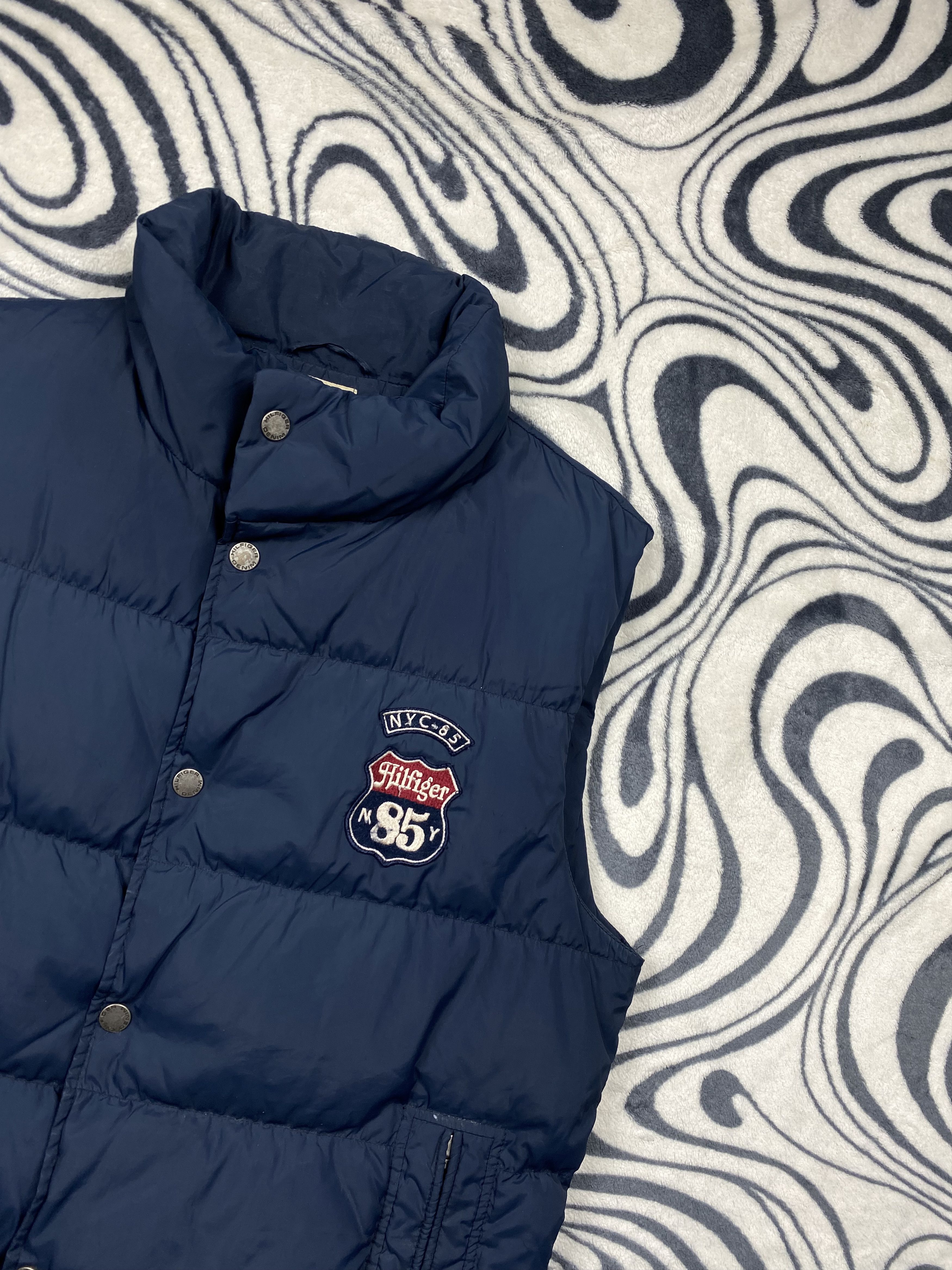Tommy Hilfiger × Vintage Tommy Hilfiger Vintage Puffer Down Vest Size US M / EU 48-50 / 2 - 2 Thumbnail