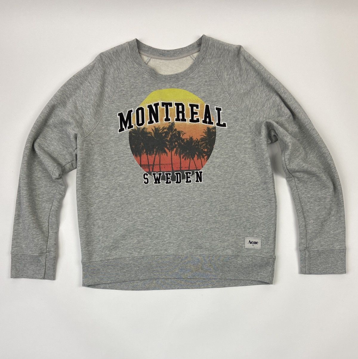 Acne Studios Vintage ACNE College Paris Sweatshirt AW11 Size US XL / EU 56 / 4 - 1 Thumbnail