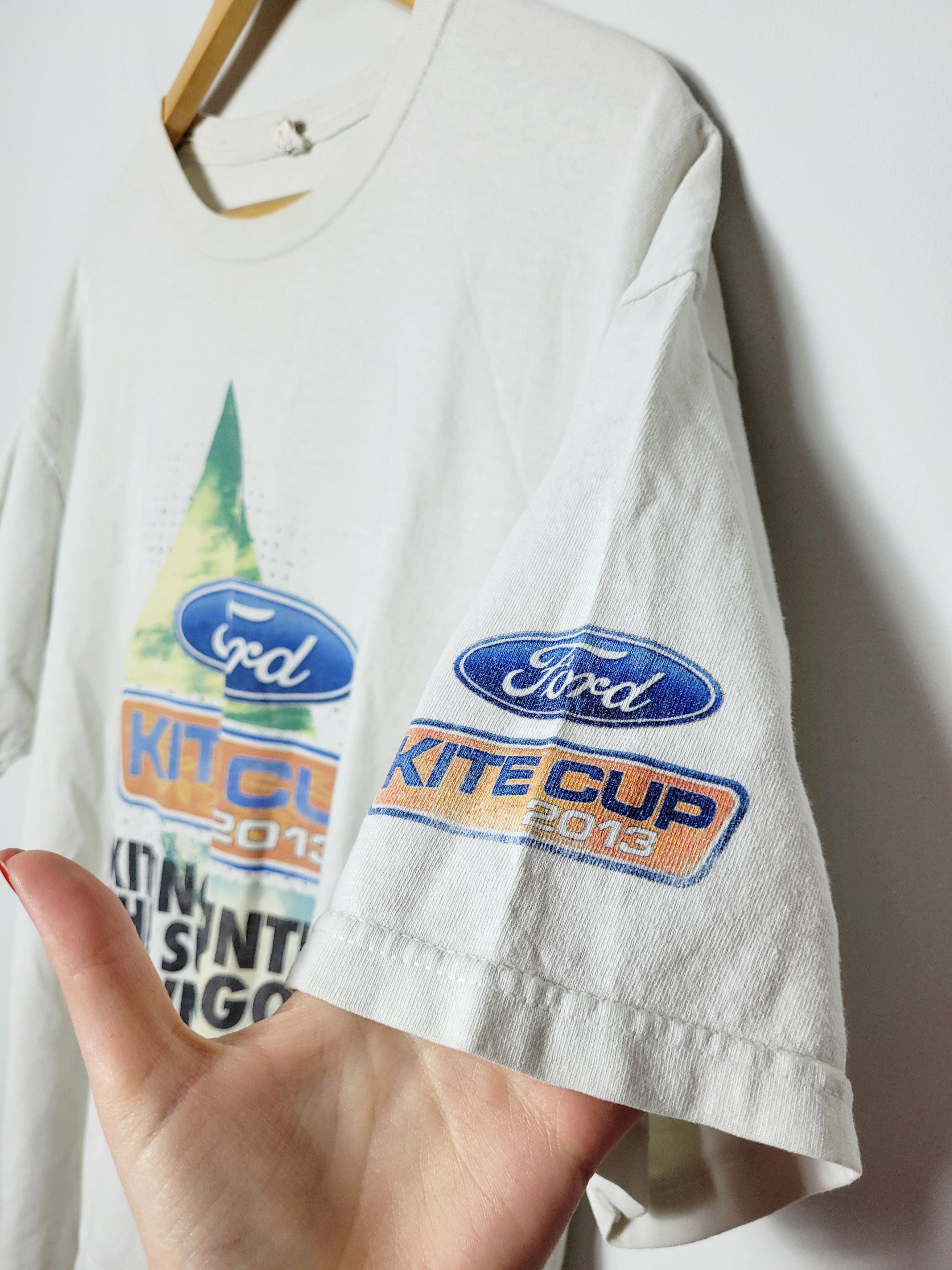 Ferrari × Ford × Vintage vintage FORD Kitecup 2013 t-shirt Size US XL / EU 56 / 4 - 4 Thumbnail