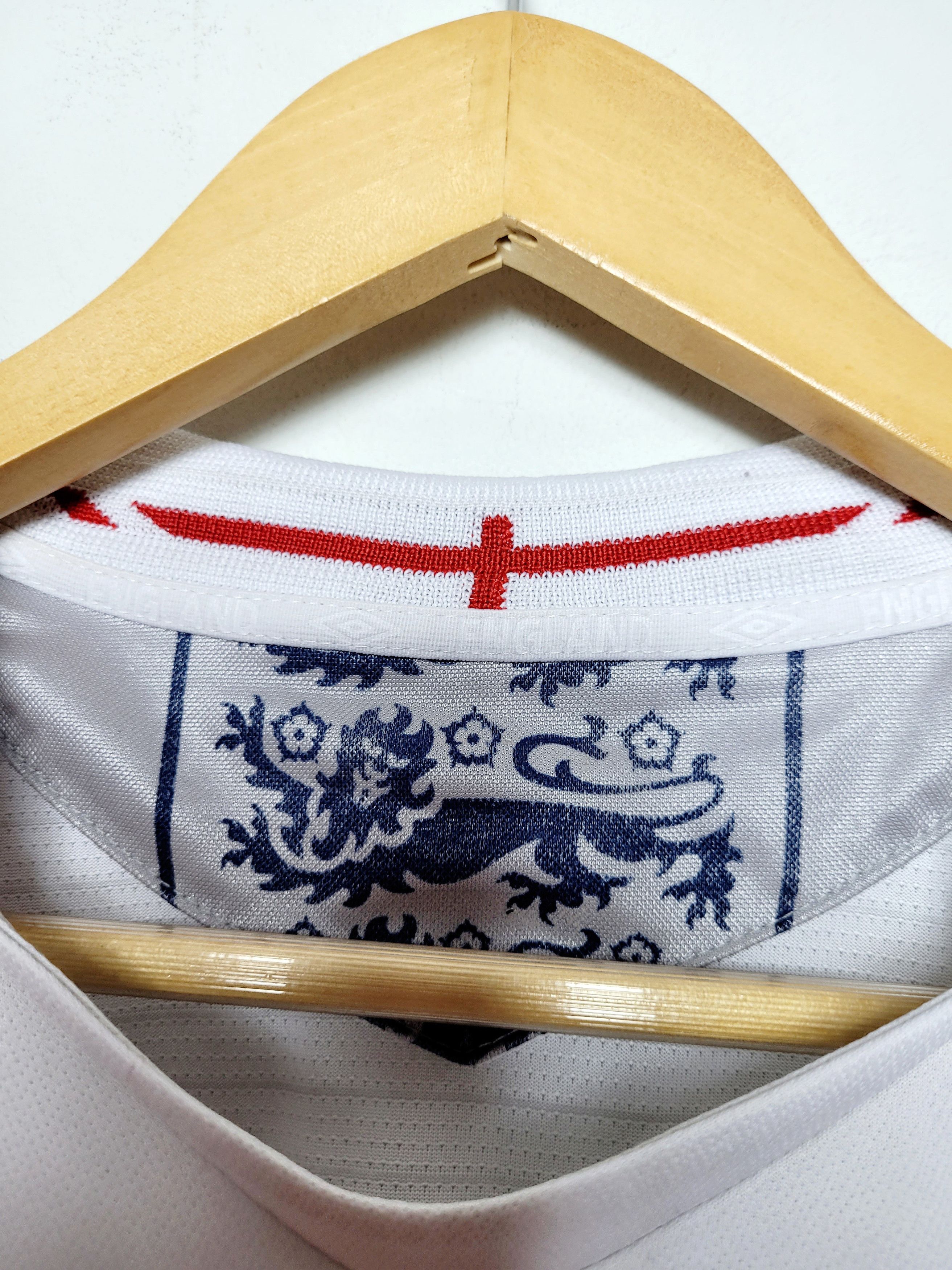 Umbro × Vintage Umbro England vintage t-shirt Size US L / EU 52-54 / 3 - 5 Thumbnail