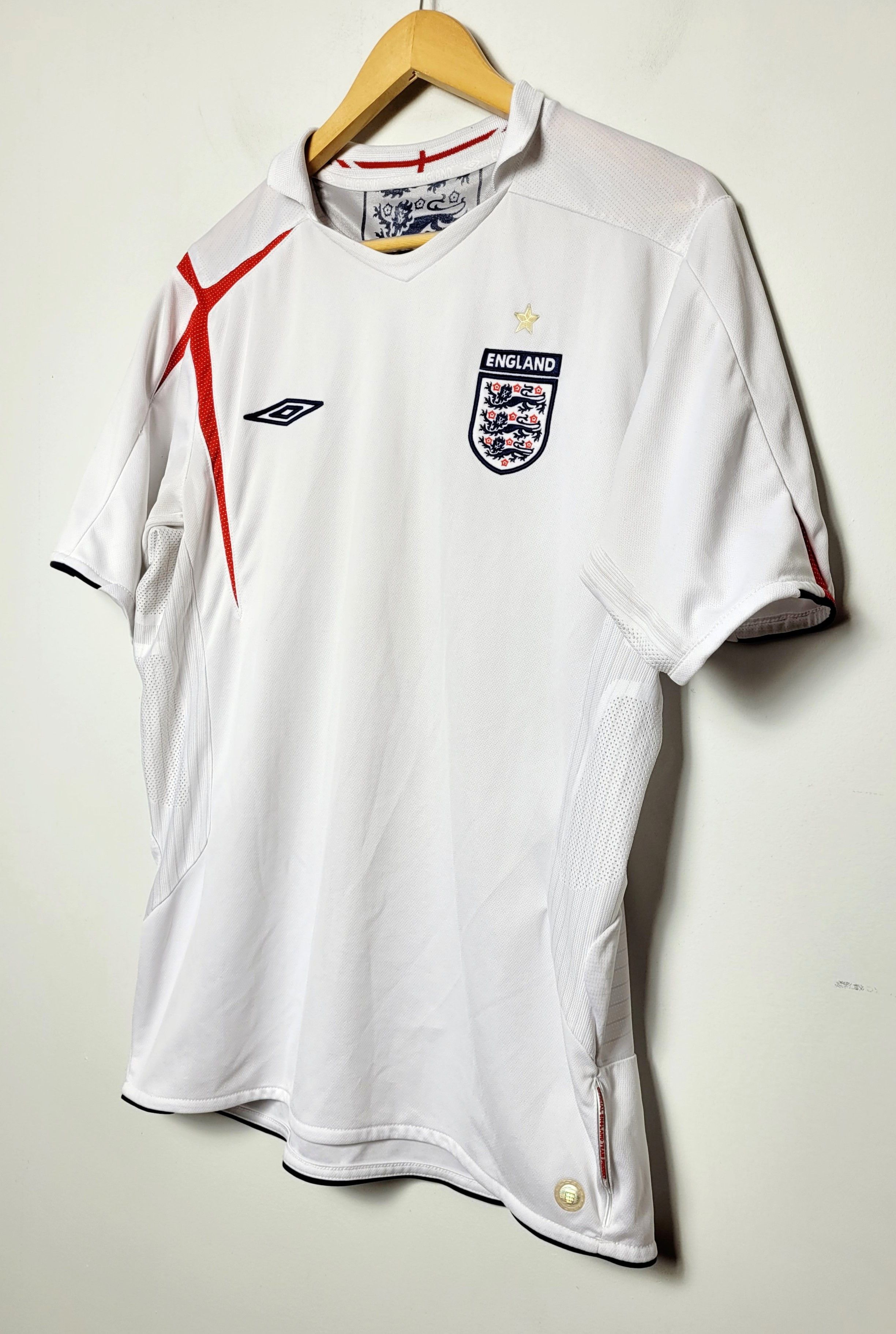 Umbro × Vintage Umbro England vintage t-shirt Size US L / EU 52-54 / 3 - 2 Thumbnail