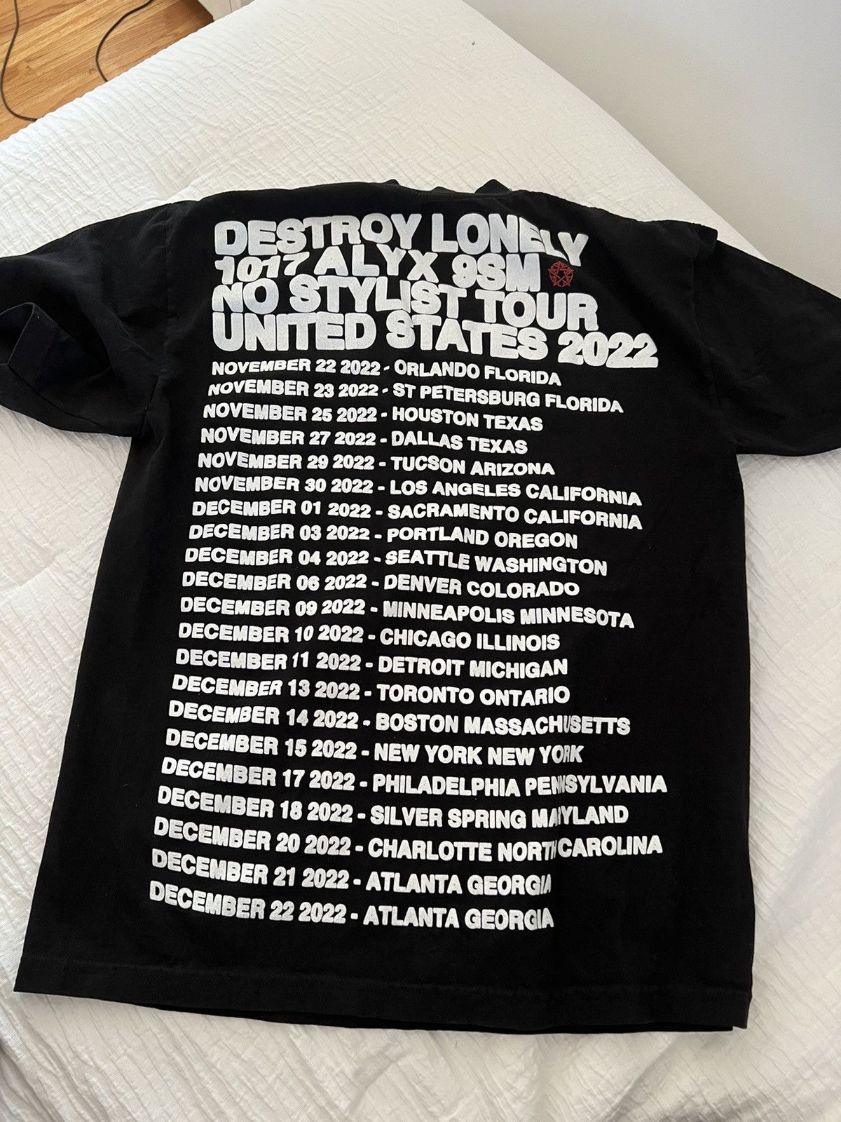 1017 ALYX 9SM destroy lonely 1017 alyx 9sm tee Size US M / EU 48-50 / 2 - 3 Thumbnail