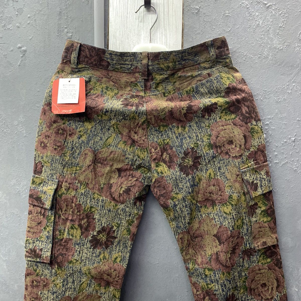 Japanese Brand Nationality-Name + Grosbec Fullrayon Cargo Pants Size US 27 - 9 Thumbnail
