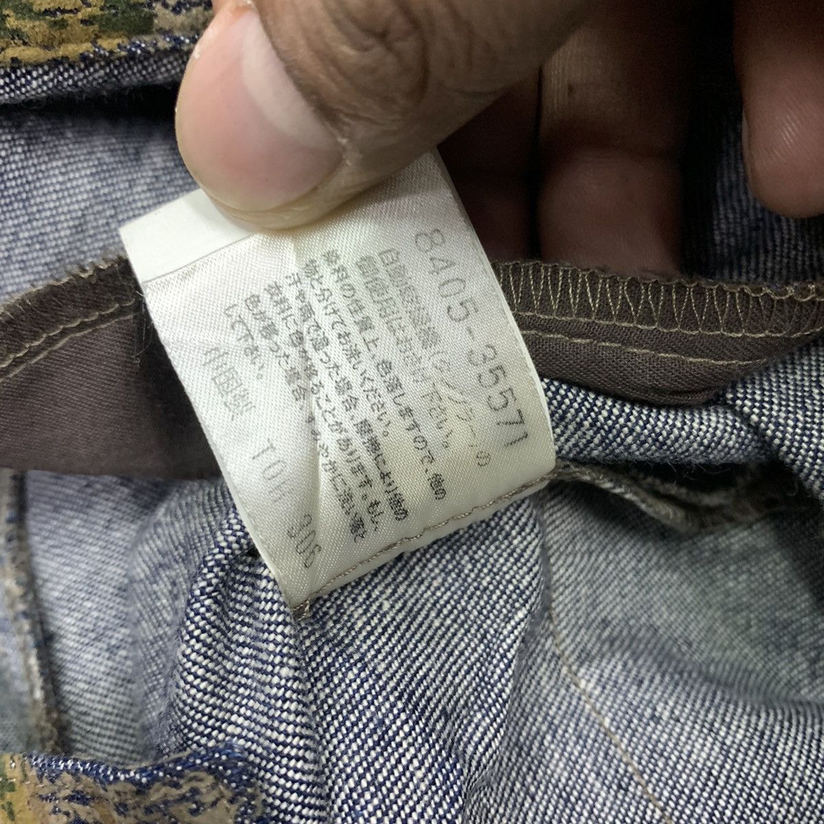Japanese Brand Nationality-Name + Grosbec Fullrayon Cargo Pants Size US 27 - 16 Thumbnail