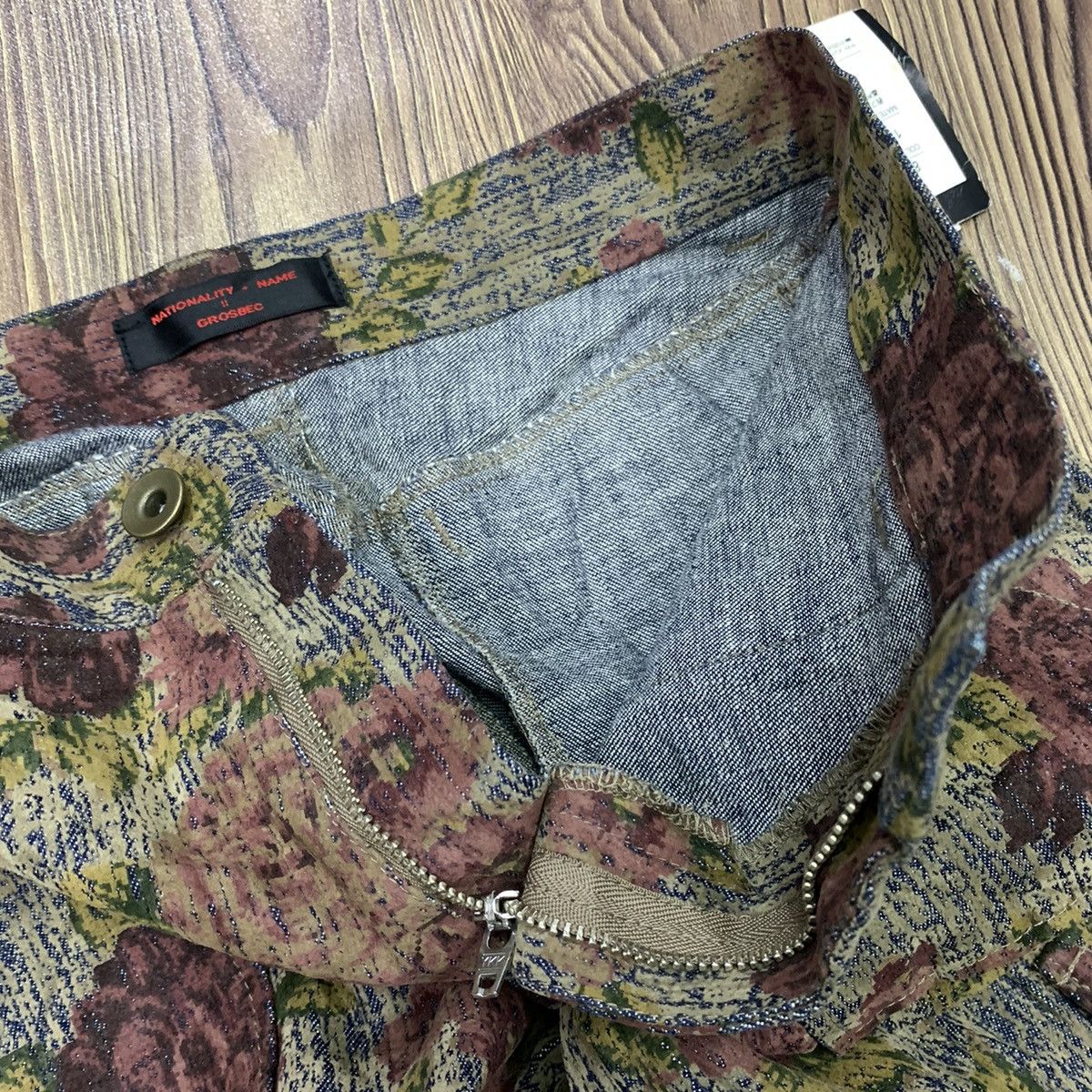 Japanese Brand Nationality-Name + Grosbec Fullrayon Cargo Pants Size US 27 - 13 Thumbnail