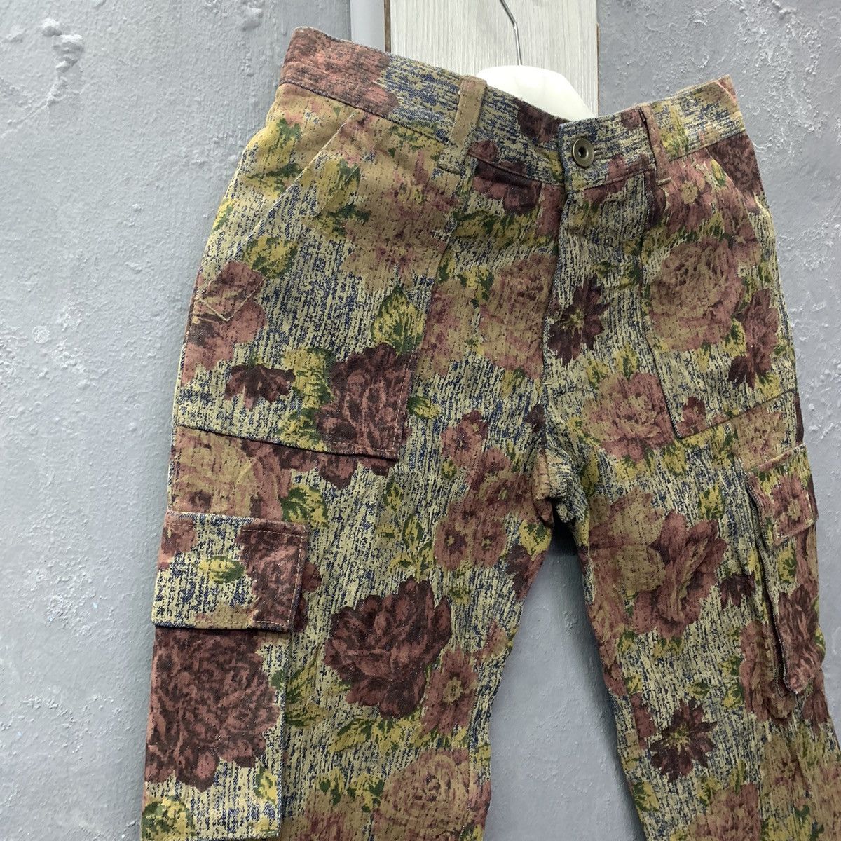 Japanese Brand Nationality-Name + Grosbec Fullrayon Cargo Pants Size US 27 - 6 Thumbnail