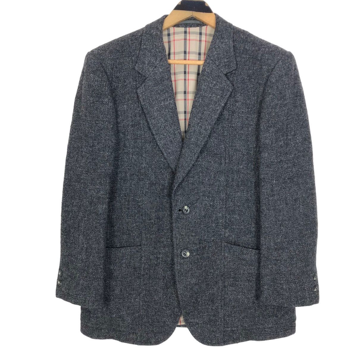 Vintage Harris Tweed X Bestart Hand Woven Wool Tweed Coat
