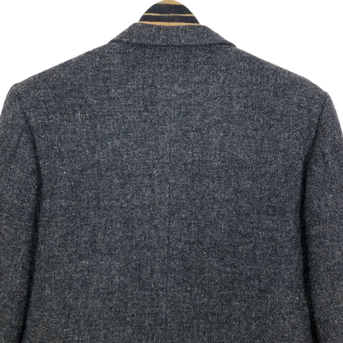 Harris Tweed Vintage Harris Tweed X Bestart Hand Woven Wool Tweed Coat Size 36R - 9 Thumbnail