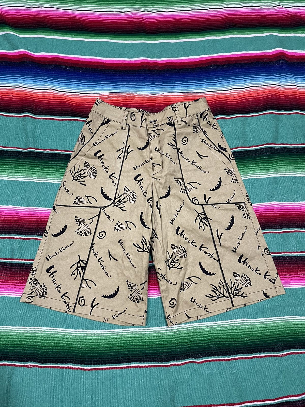 Hiroko Koshino Homme × Issey Miyake × JNCO Hiroko Koshino Baggy Jorts ...