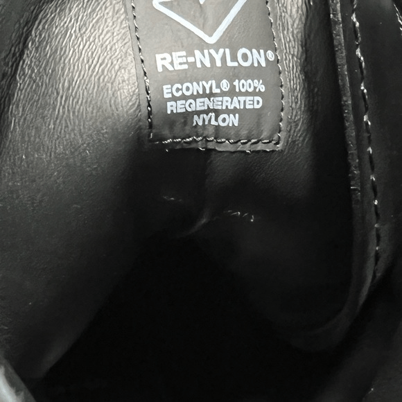 Prada Prada Monolith Lug-Sole Leather Combat Boots Black Men’s UK Size US 12 / EU 45 - 6 Thumbnail