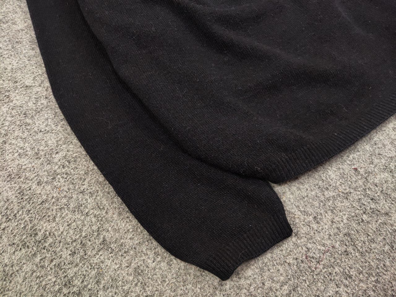 Japanese Brand Vintage 90's Joseph Lis Wide Black Pocket Japanese Sweater Size US M / EU 48-50 / 2 - 6 Thumbnail