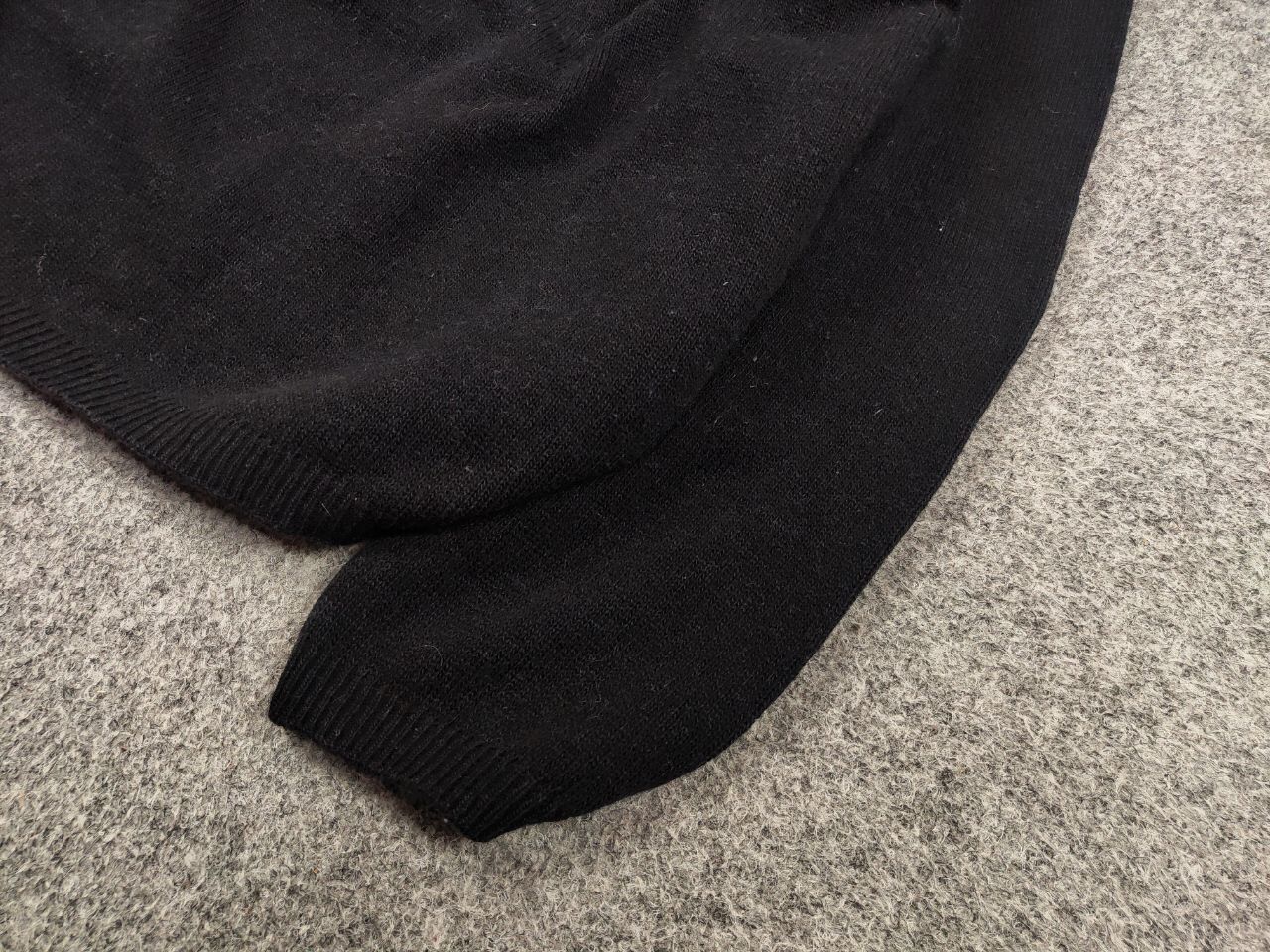 Japanese Brand Vintage 90's Joseph Lis Wide Black Pocket Japanese Sweater Size US M / EU 48-50 / 2 - 5 Thumbnail