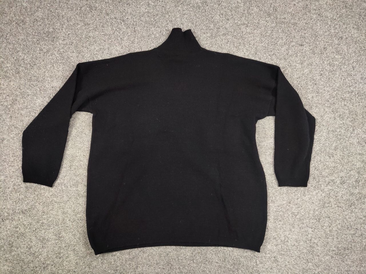 Japanese Brand Vintage 90's Joseph Lis Wide Black Pocket Japanese Sweater Size US M / EU 48-50 / 2 - 16 Thumbnail