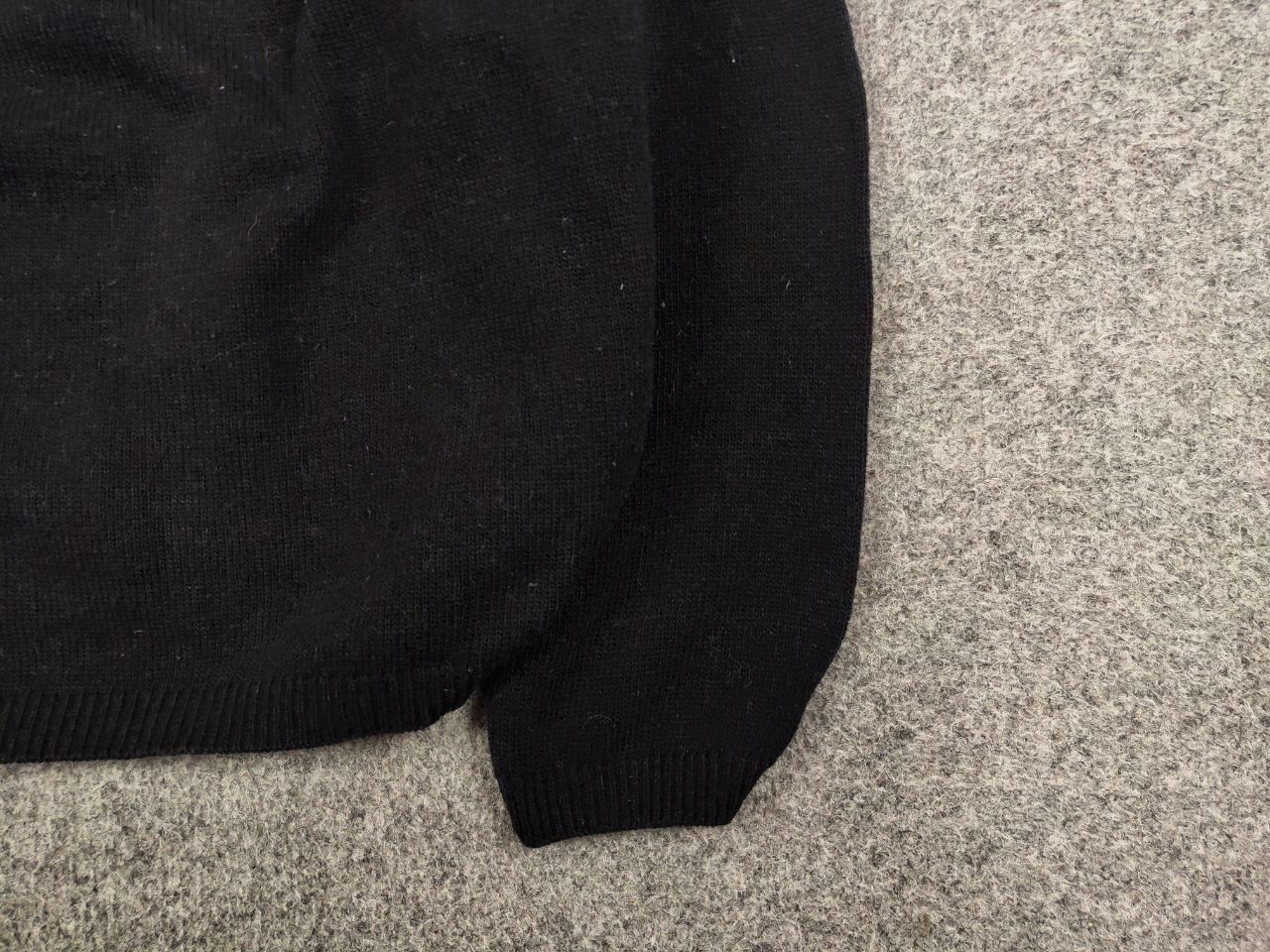 Japanese Brand Vintage 90's Joseph Lis Wide Black Pocket Japanese Sweater Size US M / EU 48-50 / 2 - 10 Thumbnail