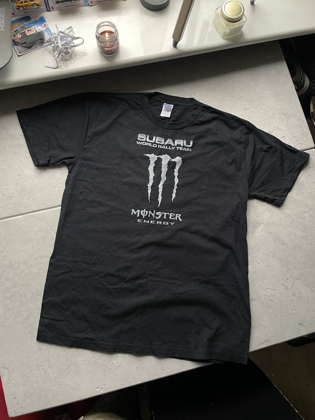 Subaru world rally team monster t shirt Short Sleeve T Shirts 