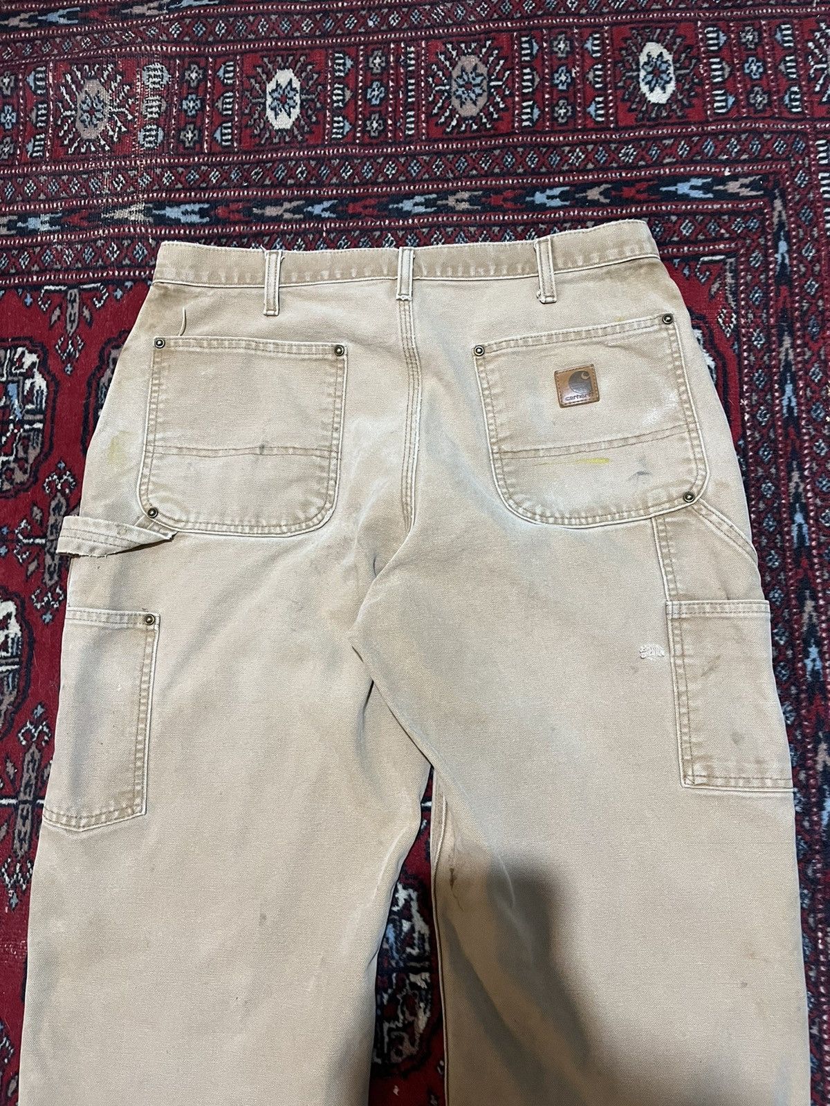 Carhartt Vintage Carhartt double knee pants distressed Size US 32 / EU 48 - 11 Thumbnail