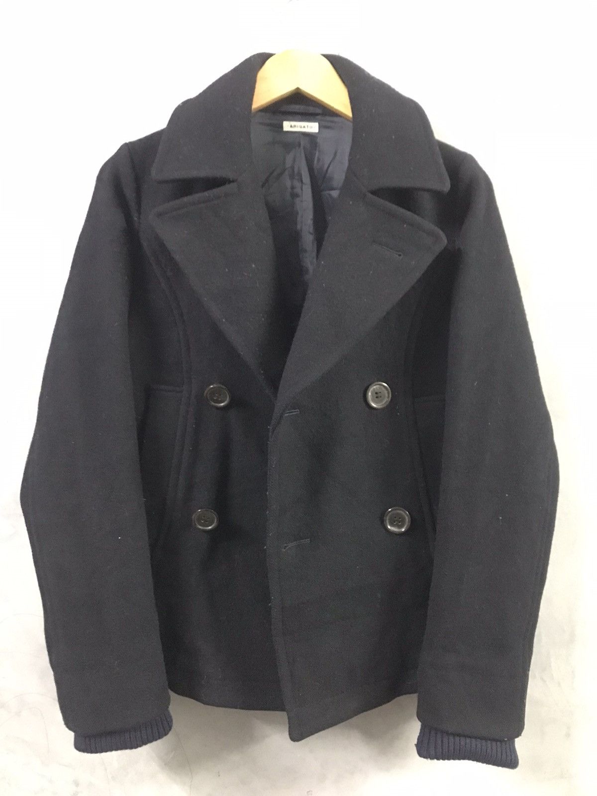 Blue Blue Japan BLUE BLUE JAPAN “DOUBLE BREASTED WOOL JACKET” Size US XS / EU 42 / 0 - 1 Thumbnail