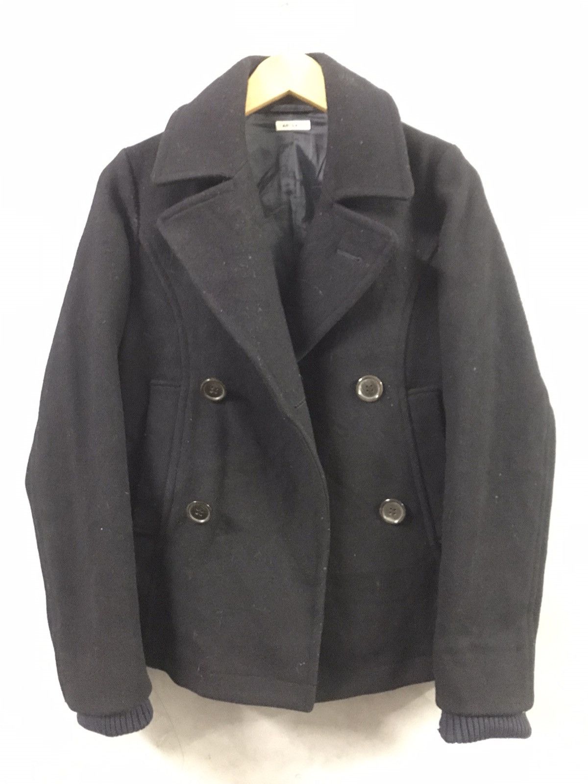 Blue Blue Japan BLUE BLUE JAPAN “DOUBLE BREASTED WOOL JACKET” Size US XS / EU 42 / 0 - 6 Thumbnail