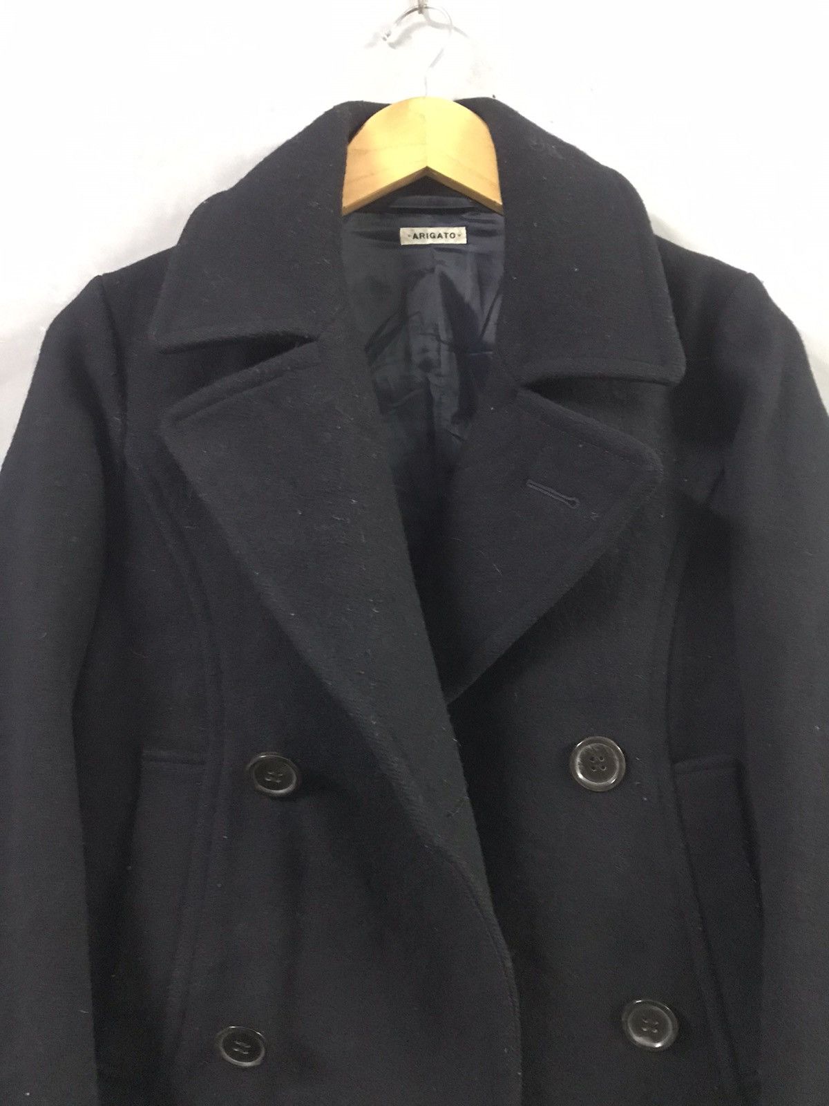 Blue Blue Japan BLUE BLUE JAPAN “DOUBLE BREASTED WOOL JACKET” Size US XS / EU 42 / 0 - 5 Thumbnail