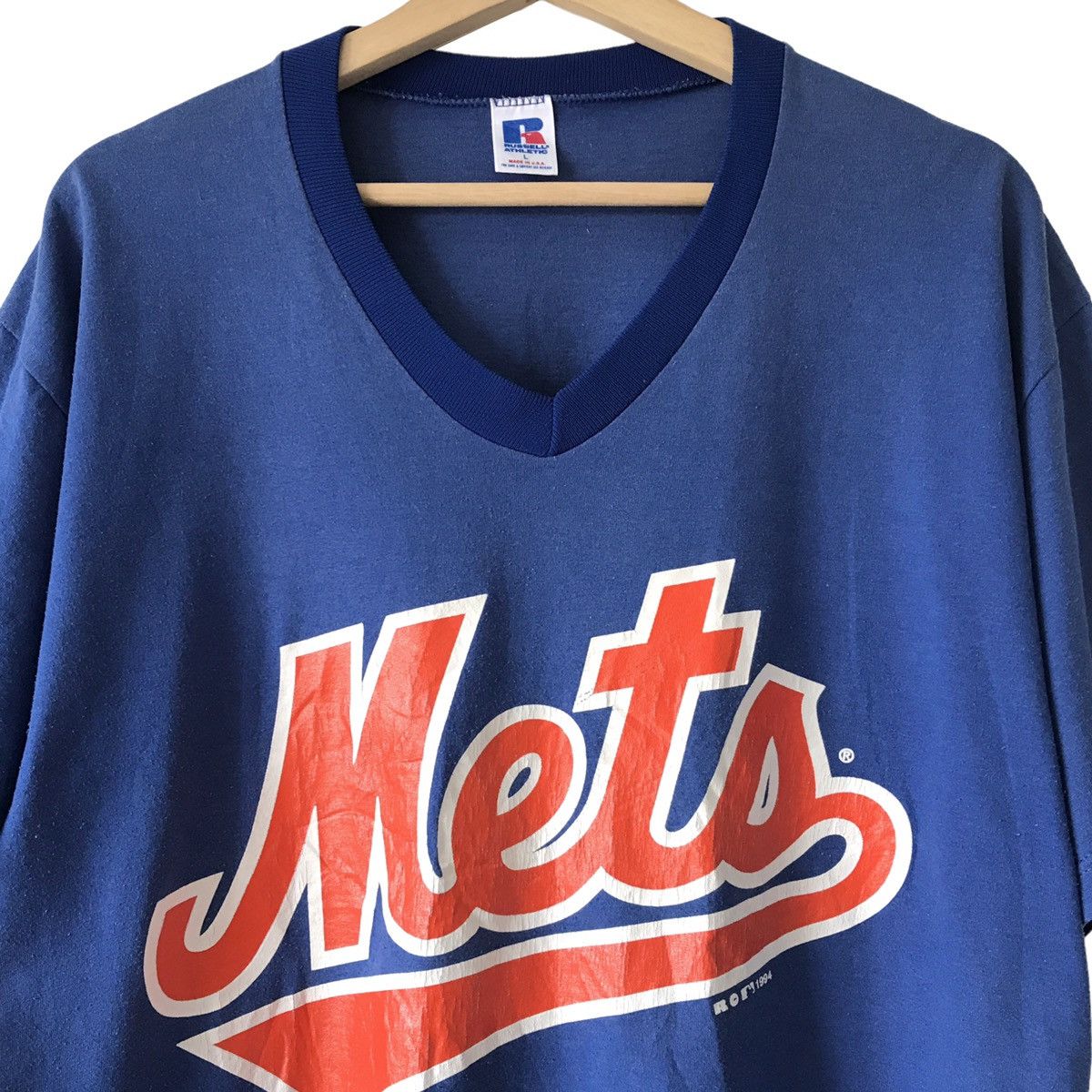 MLB × Russell Athletic × Vintage Russell Athletic NY Mets Vintage 1994 MLB Baseball Tee Size US L / EU 52-54 / 3 - 3 Thumbnail