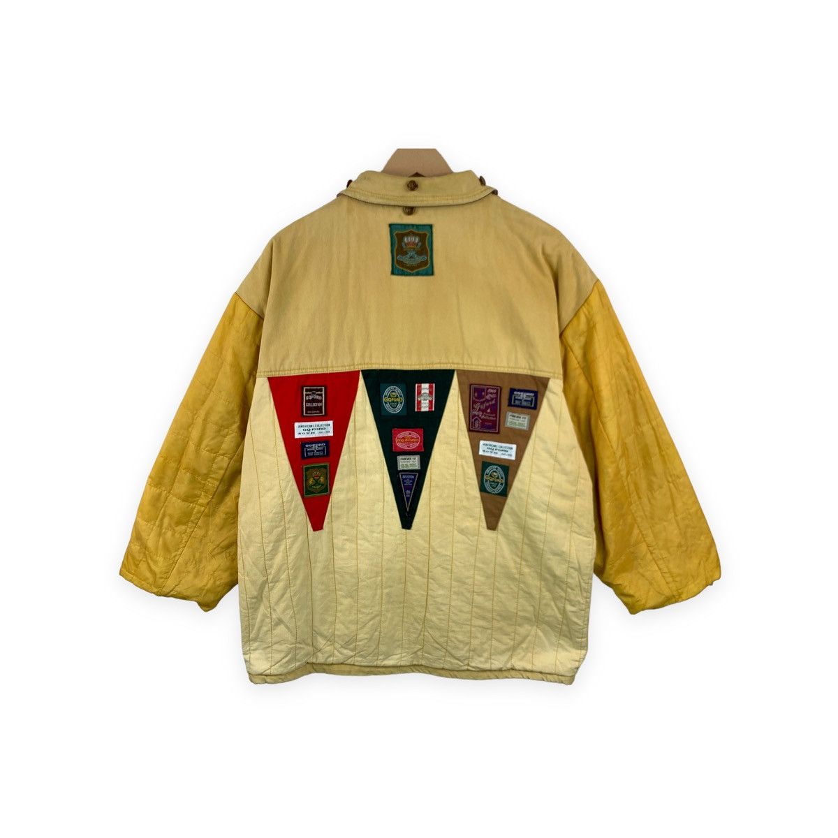image of Gq Ford American Spirit Jacket Reversible in Yellow, Men's (Size Large)