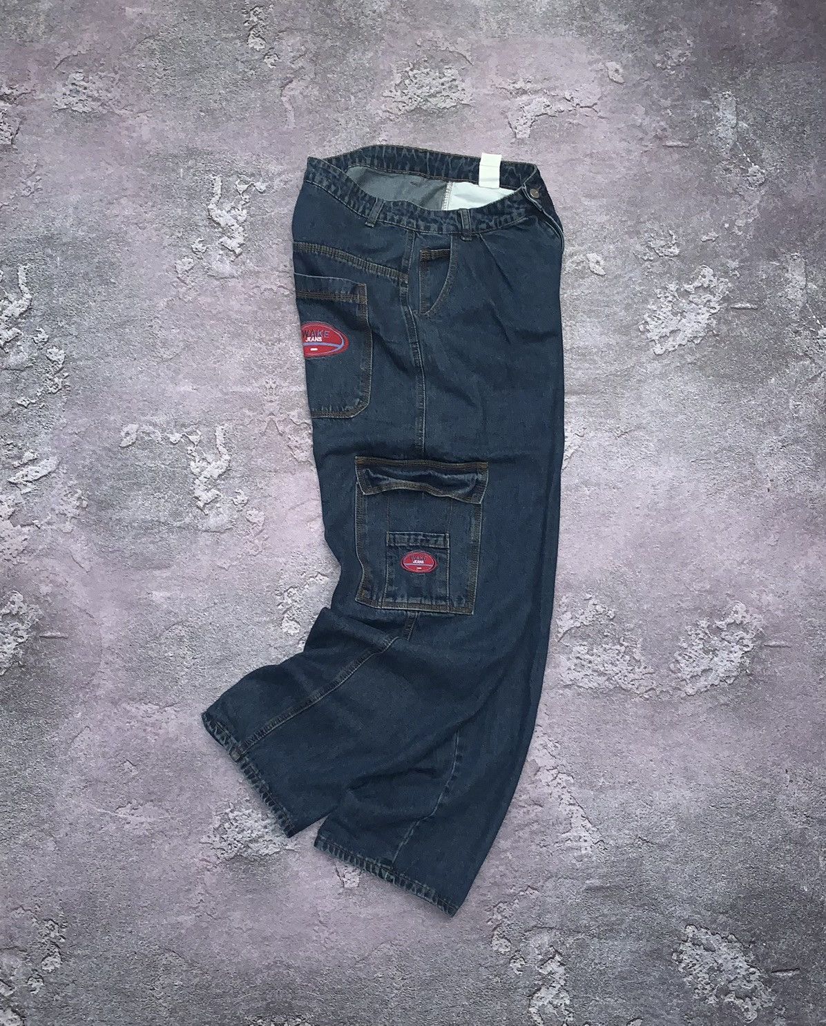 Jean × Streetwear Vintage Cargo Pants Baggy Jeans. 2000s