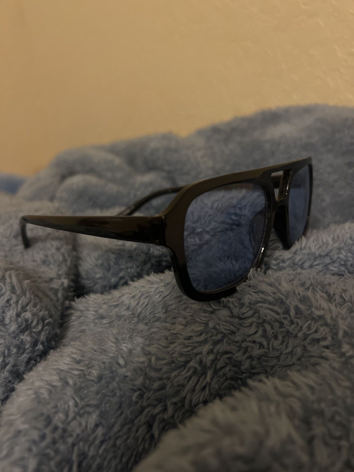 Vintage Blue lenses glasses Size ONE SIZE - 2 Thumbnail