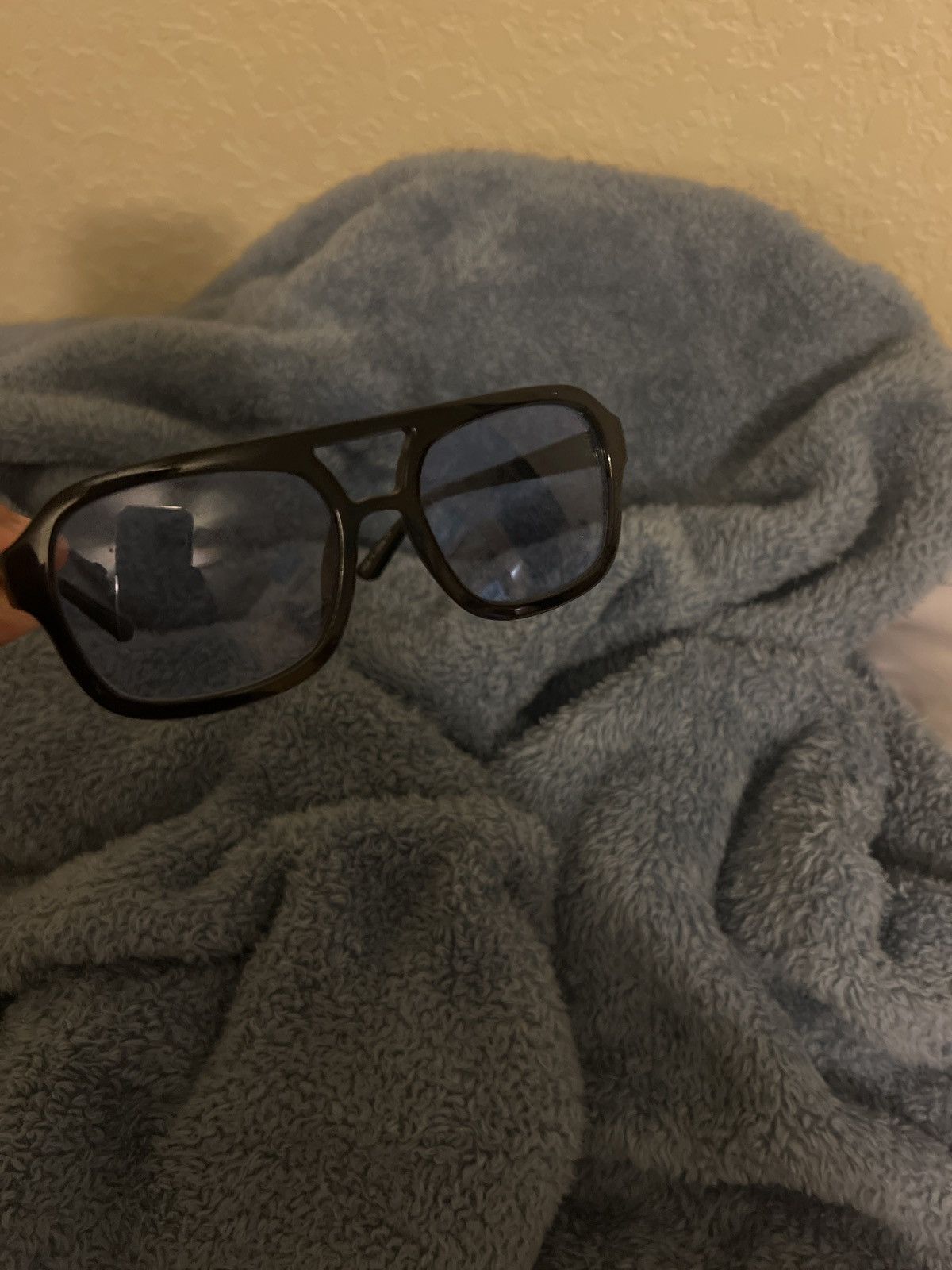 Vintage Blue lenses glasses Size ONE SIZE - 3 Thumbnail