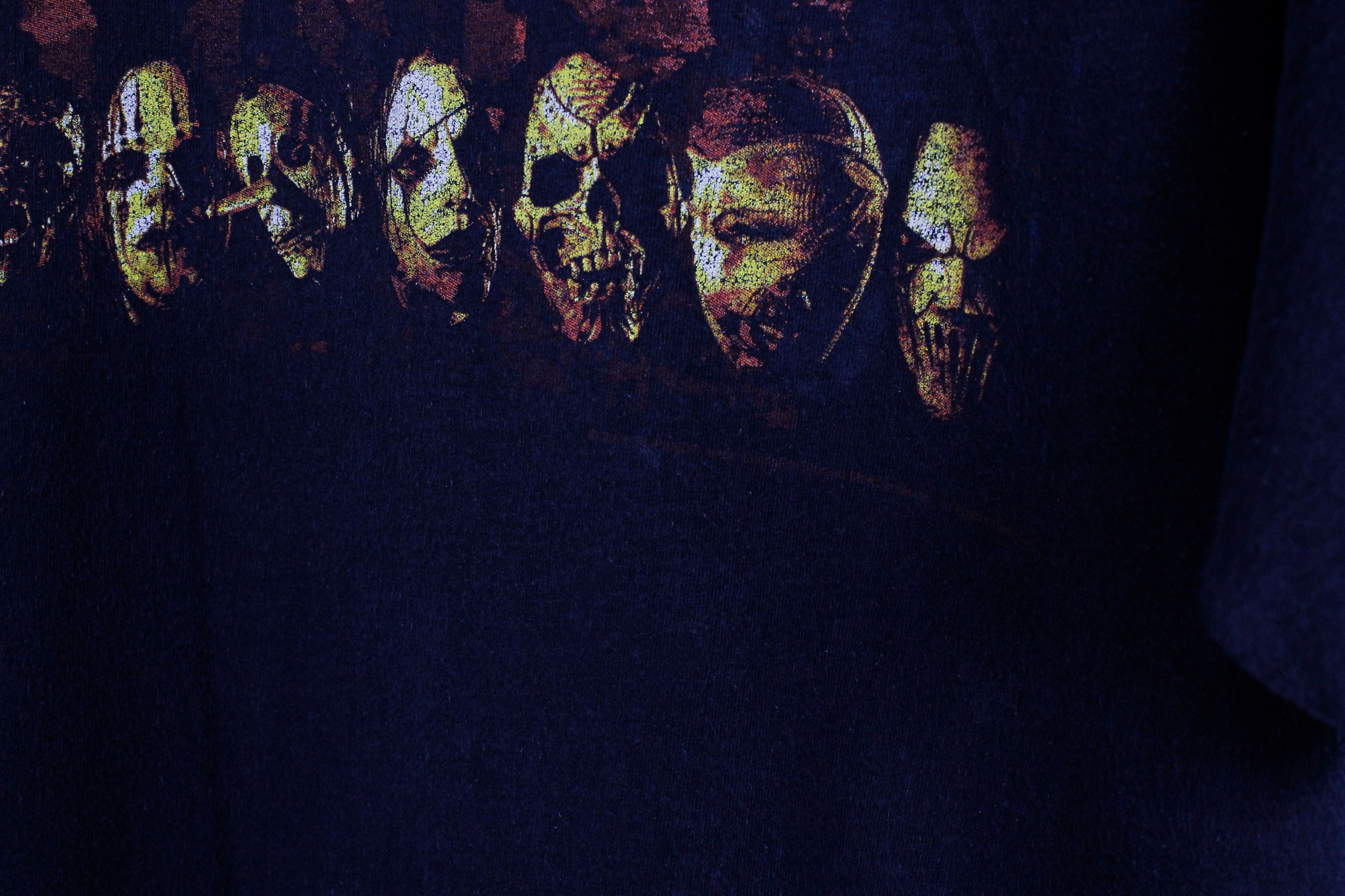 Band Tees × Slipknot × Vintage Vintage Slipknot Band Merch Graphic Tee T-shirt Y2K Size US M / EU 48-50 / 2 - 3 Thumbnail