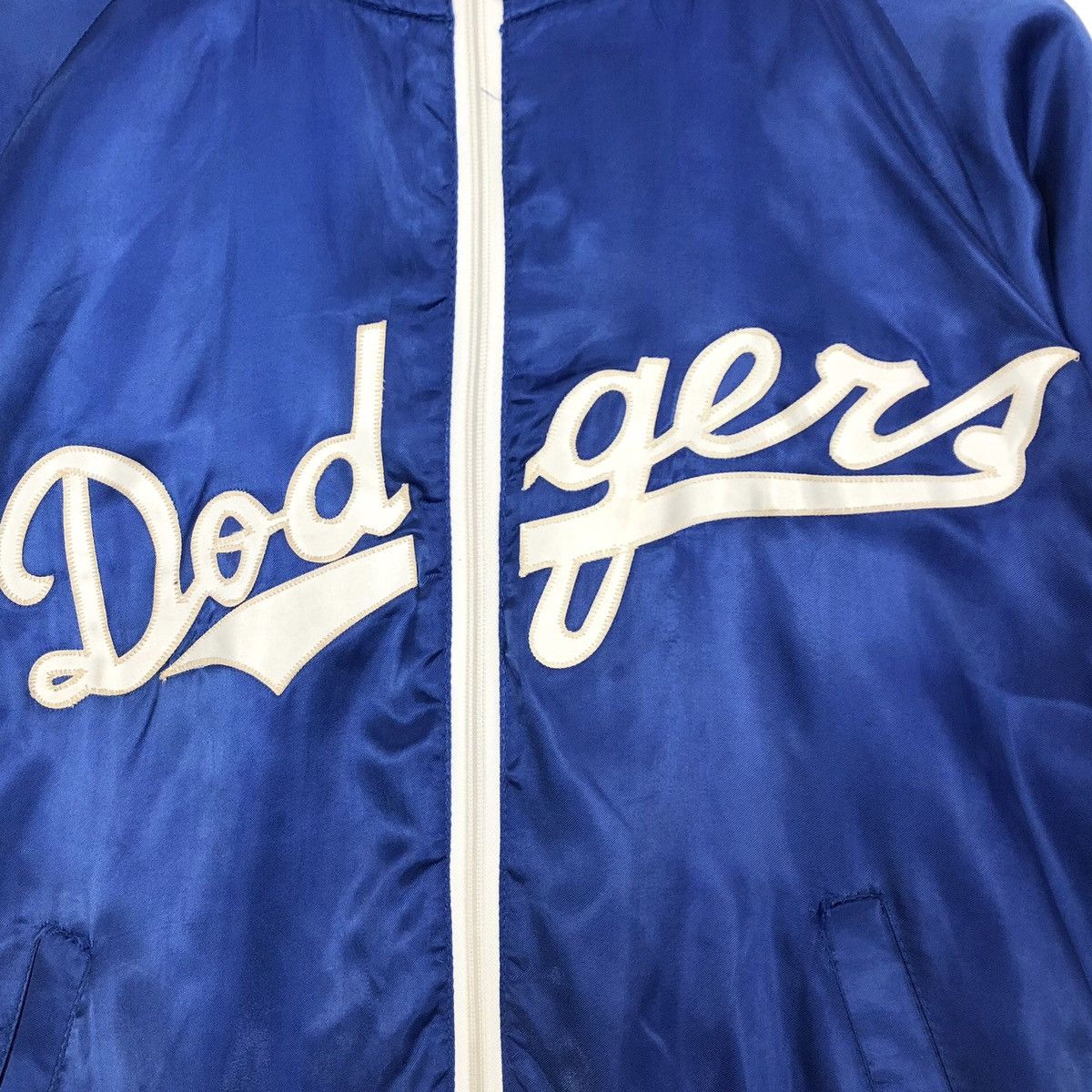 MLB Vintage 80s MLB Los Angeles Dodgers Nylon Jacket LA Dodgers Size US M / EU 48-50 / 2 - 6 Thumbnail