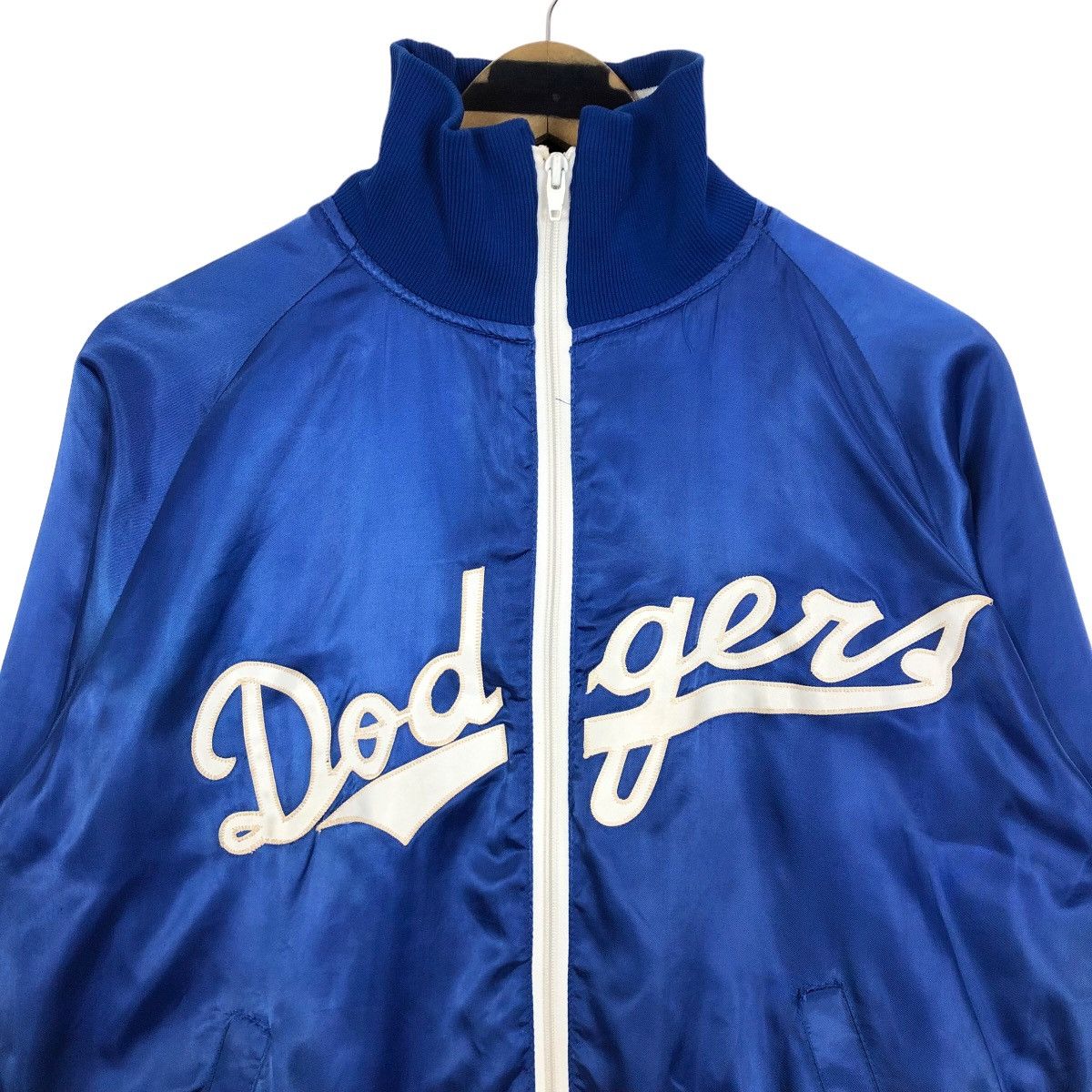 MLB Vintage 80s MLB Los Angeles Dodgers Nylon Jacket LA Dodgers Size US M / EU 48-50 / 2 - 5 Thumbnail