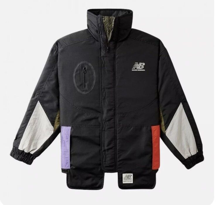 New Balance YURT Intel Jacket Slate/Phoenix Salehe Bembury | Grailed