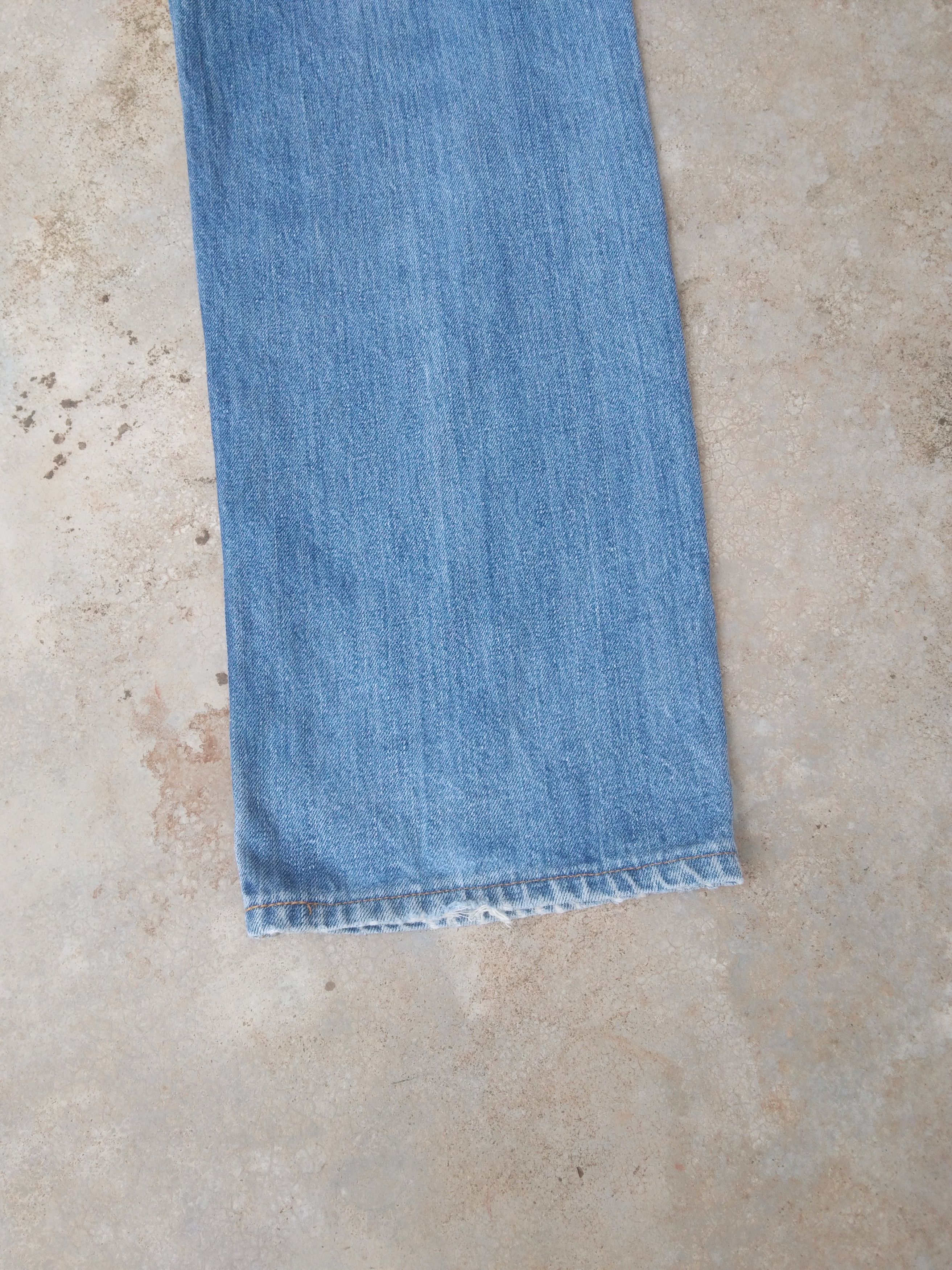 Levi's Vintage Levi's Jeans 502 Straight Leg Blue Washed Denim Size US 31 - 4 Thumbnail