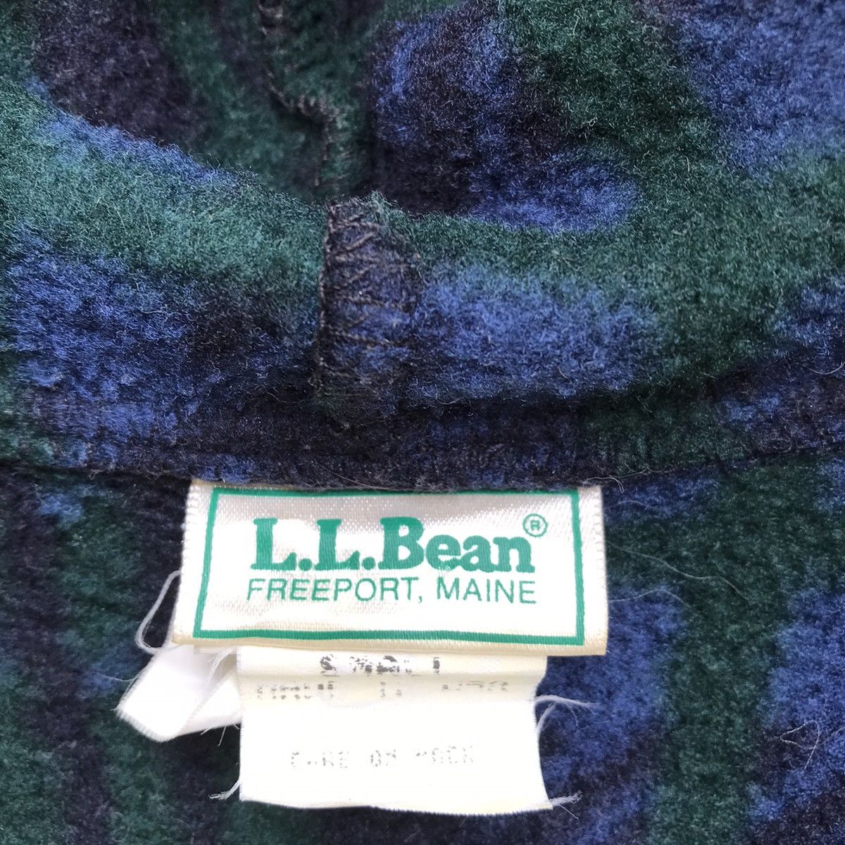 L.L. Bean × Vintage Vintage L.L Bean Fleece Hoodie Size US S / EU 44-46 / 1 - 6 Thumbnail