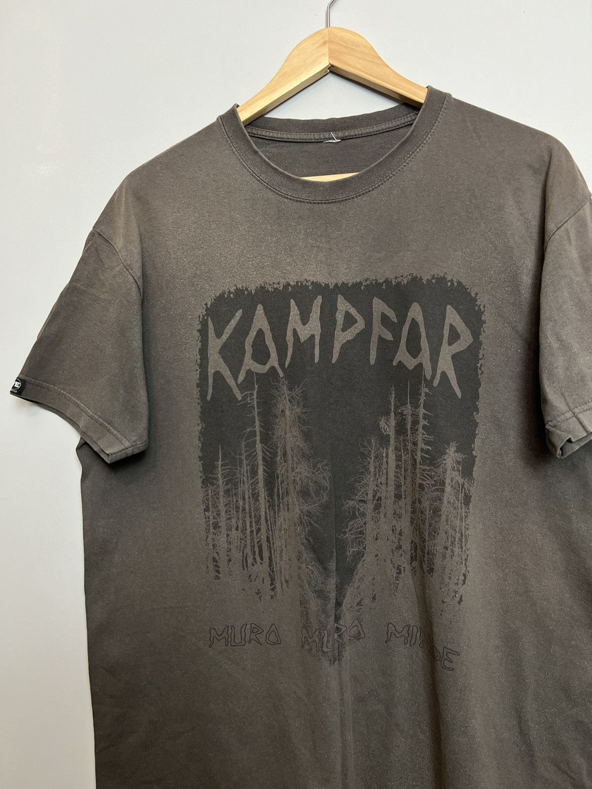 Band Tees Kampfar Muro Muro Minde Black Metal Tour Band Tshirt Large Size US L / EU 52-54 / 3 - 3 Thumbnail