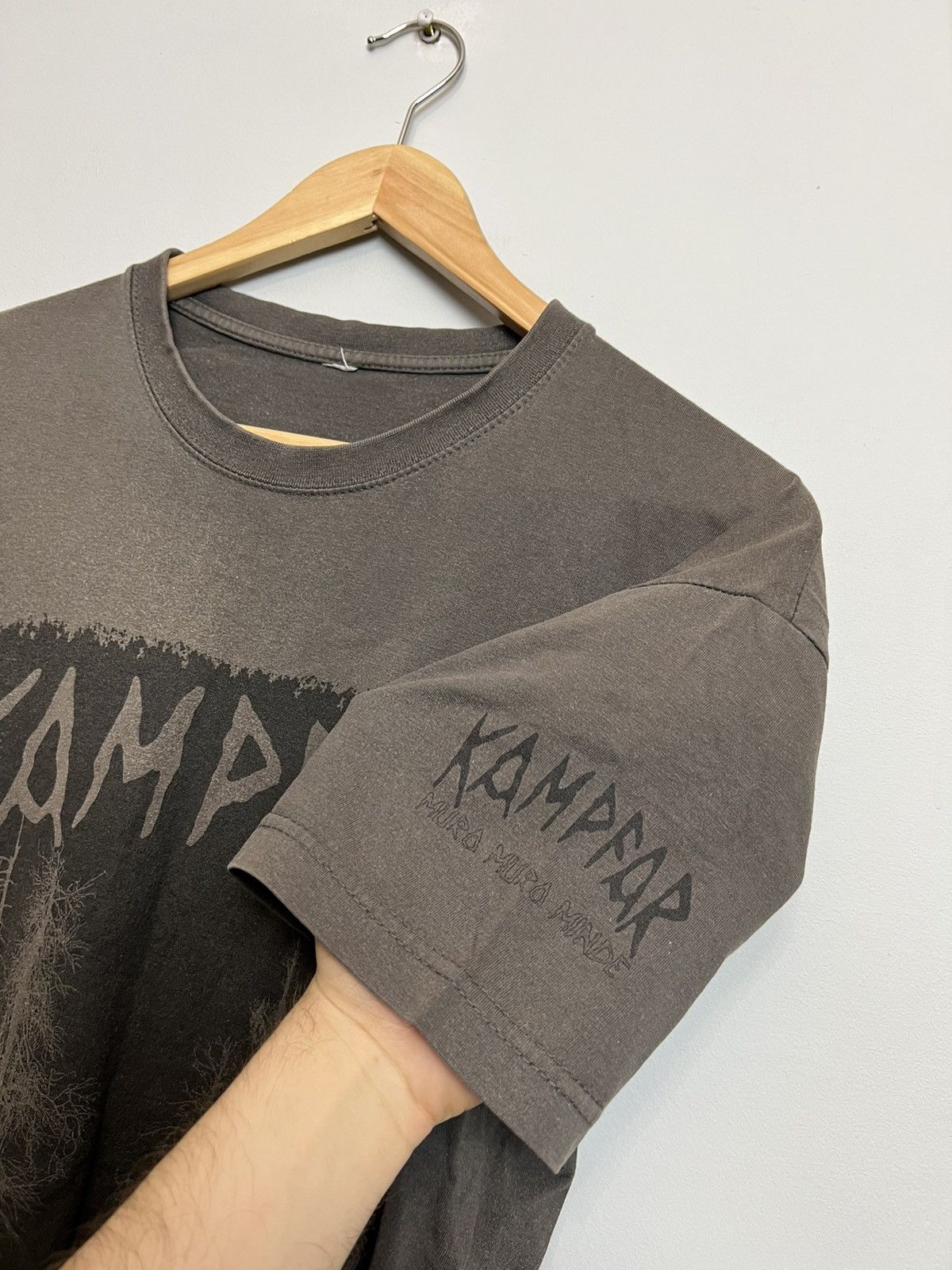Band Tees Kampfar Muro Muro Minde Black Metal Tour Band Tshirt Large Size US L / EU 52-54 / 3 - 4 Thumbnail