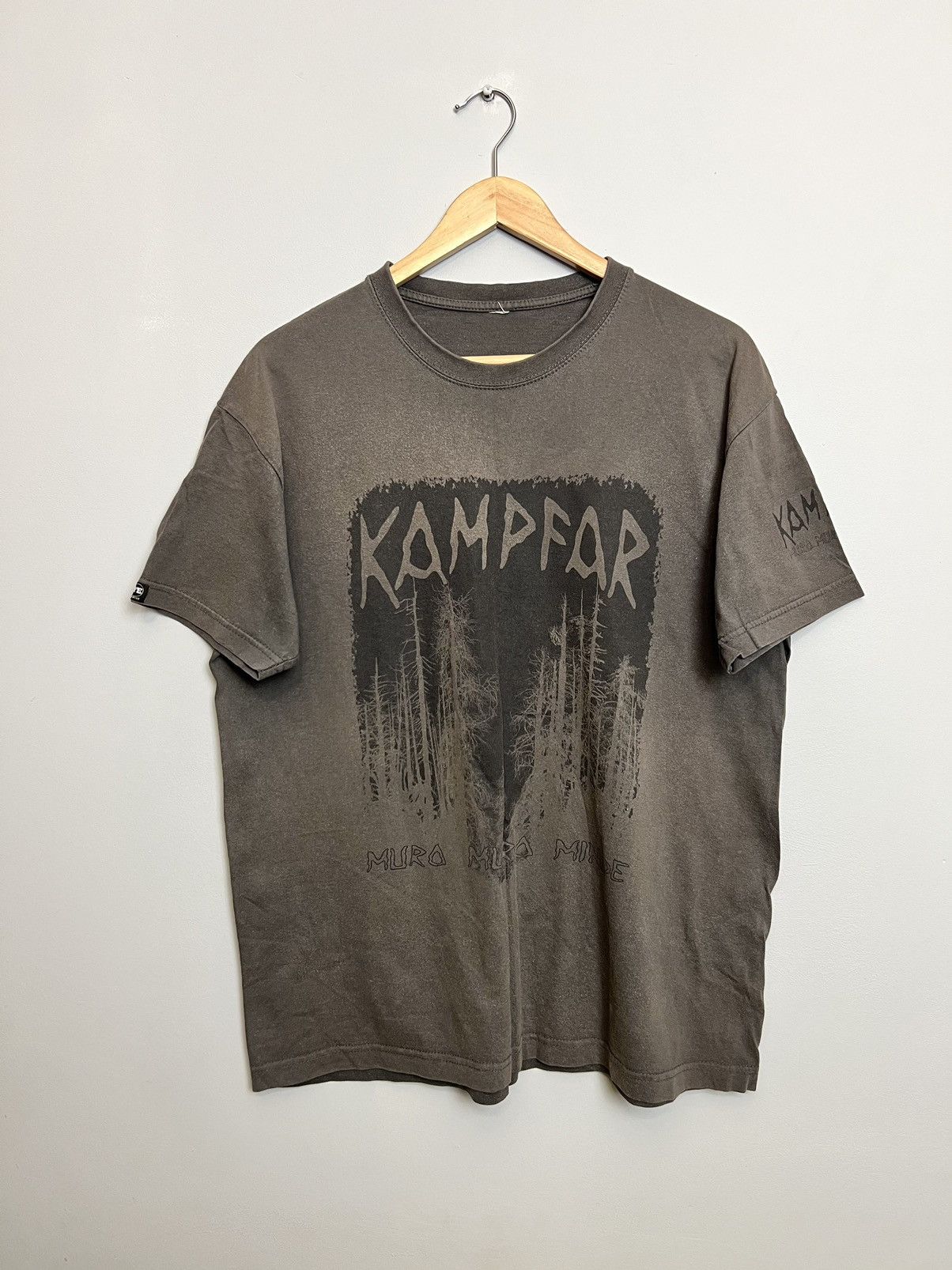 Kampfar Muro Muro Minde Black Metal Tour Band Tshirt Large