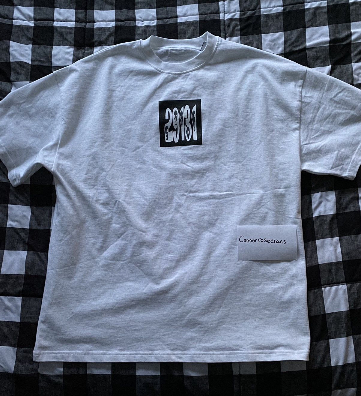 Vintage 29131 White Oversized T-shirt Size US XL / EU 56 / 4 - 1 Thumbnail