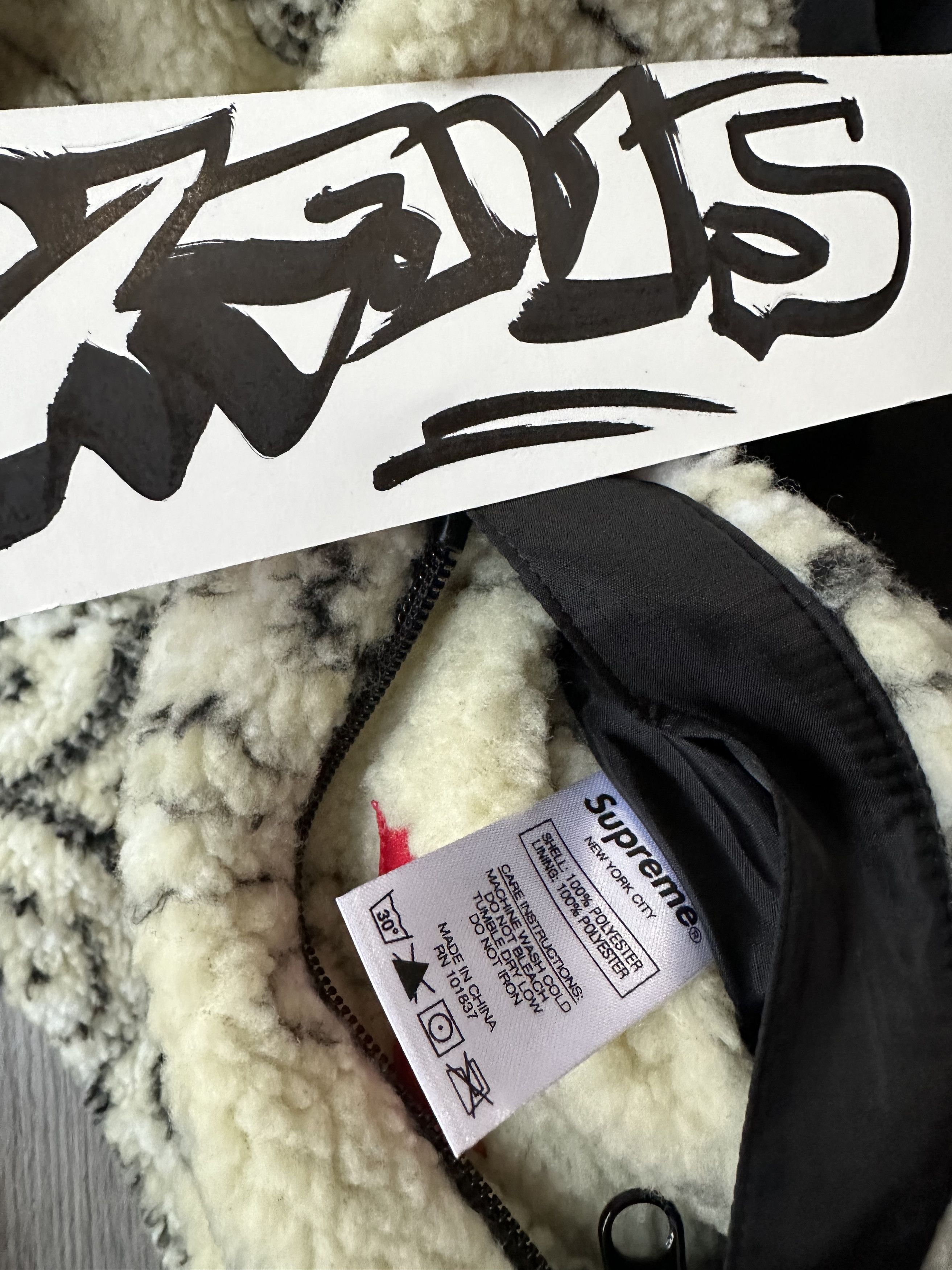 Supreme Supreme Bandana Reversible Fleece Jacket Tan Medium Size US M / EU 48-50 / 2 - 4 Thumbnail