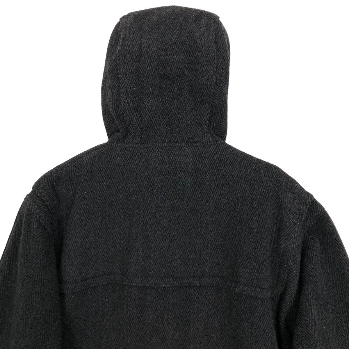 Helly Hansen × Vintage Helly Hansen Hooded Wool Trench Coat Toggle Buttons Size US L / EU 52-54 / 3 - 12 Thumbnail