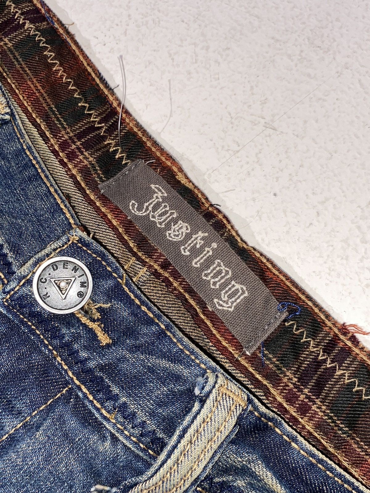 Other Vintage Justing Streetwear Denim Jeans Size US 34 / EU 50 - 5 Thumbnail