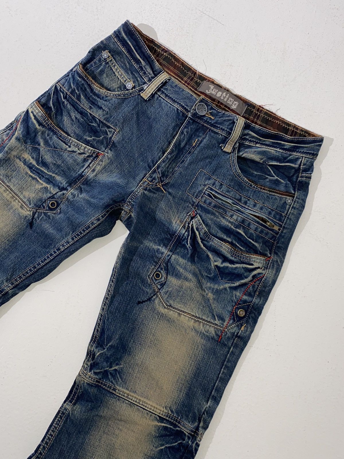 Other Vintage Justing Streetwear Denim Jeans Size US 34 / EU 50 - 3 Thumbnail