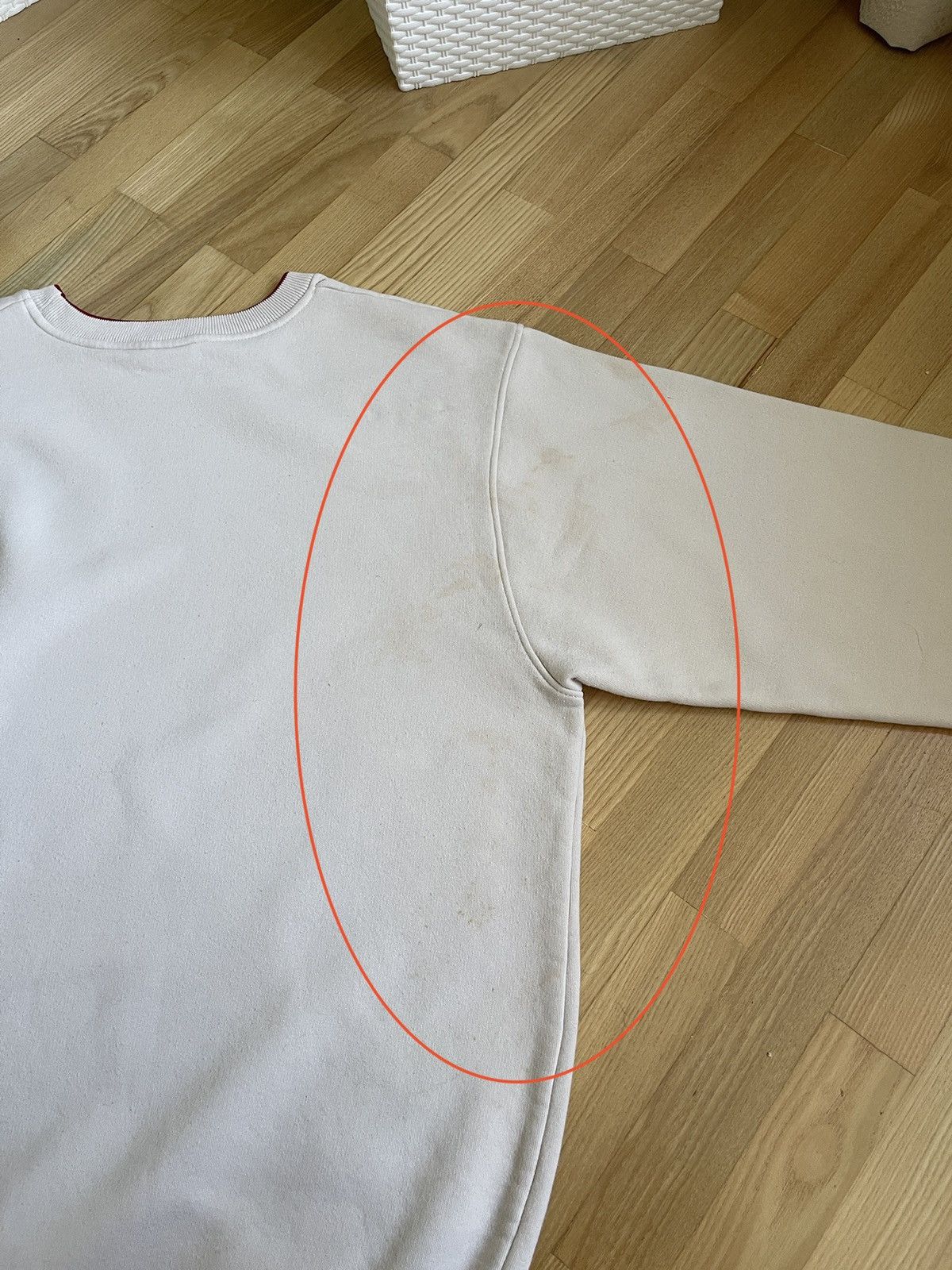 Nike Vintage Y2K Nike Spellout Sweatshirt Cream Center Logo Size US XL / EU 56 / 4 - 14 Thumbnail