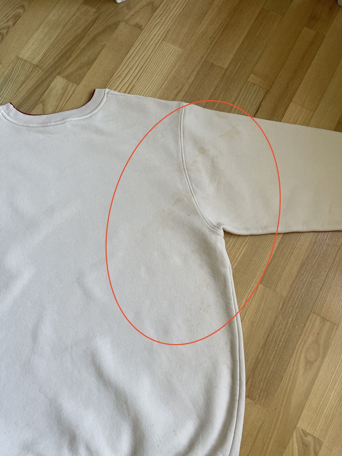 Nike Vintage Y2K Nike Spellout Sweatshirt Cream Center Logo Size US XL / EU 56 / 4 - 17 Thumbnail