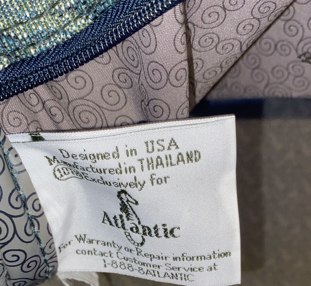 Vintage Atlantic, Vintage, Luxury AirLine, Carry On Bag, Medium Size ONE SIZE - 6 Thumbnail