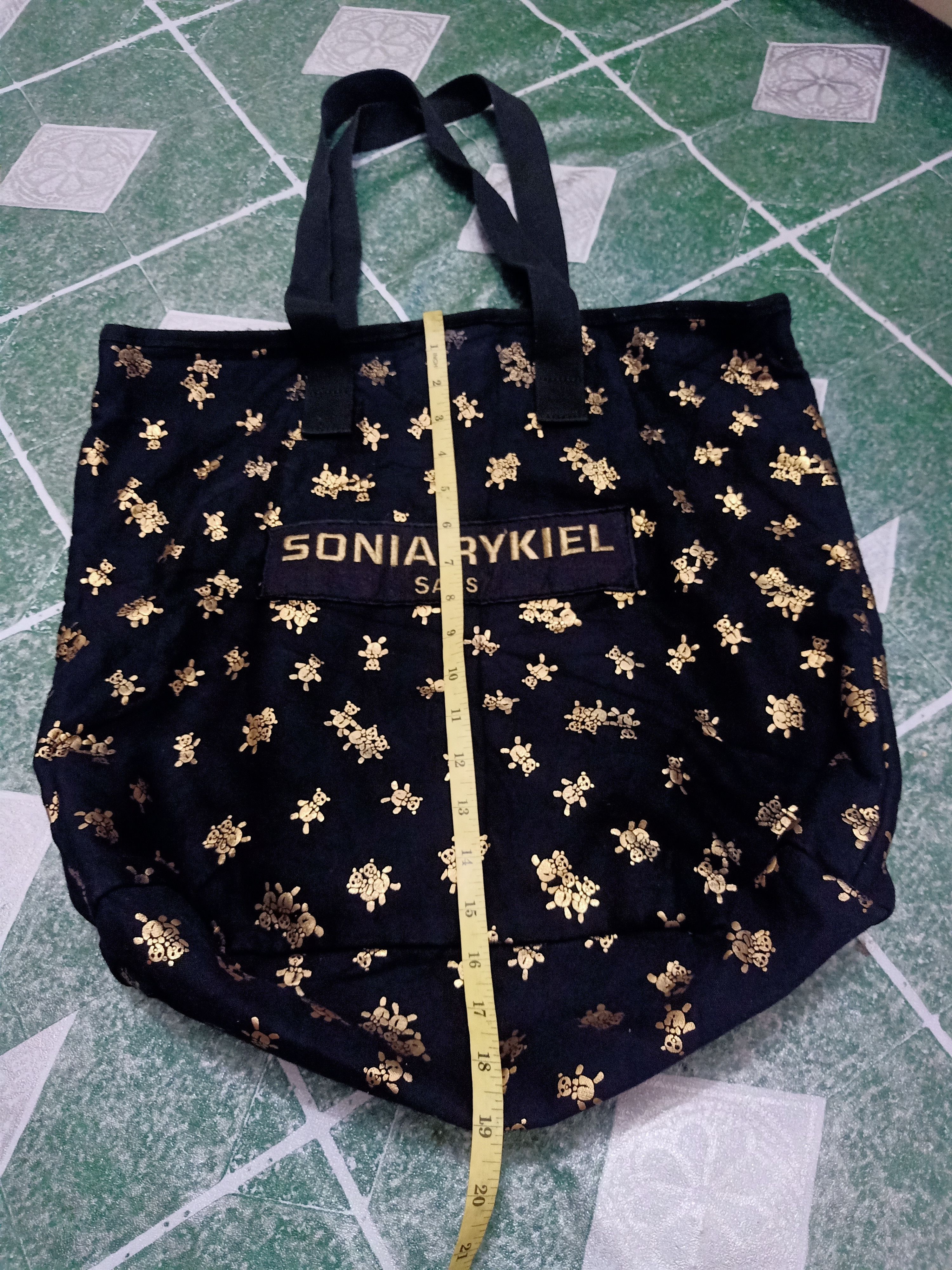 Sonia Rykiel Rare Sonia Rykiel Sacs Tote Bag Monogram Printed Size ONE SIZE - 9 Thumbnail