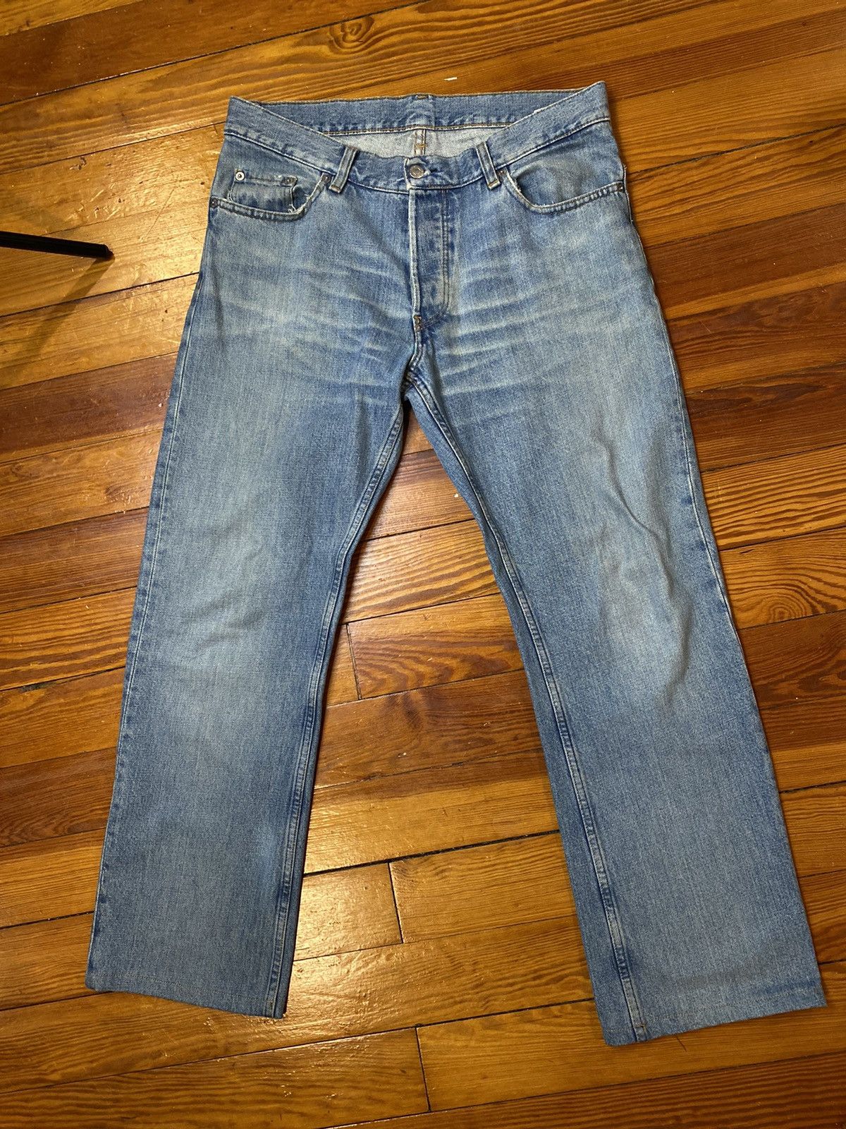 Helmut Lang 1998 Helmut Lang Bootcut Denim | Grailed