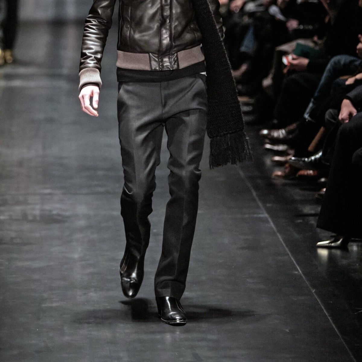 Dior × Hedi Slimane Dior Homme AW05 flared pants | Grailed
