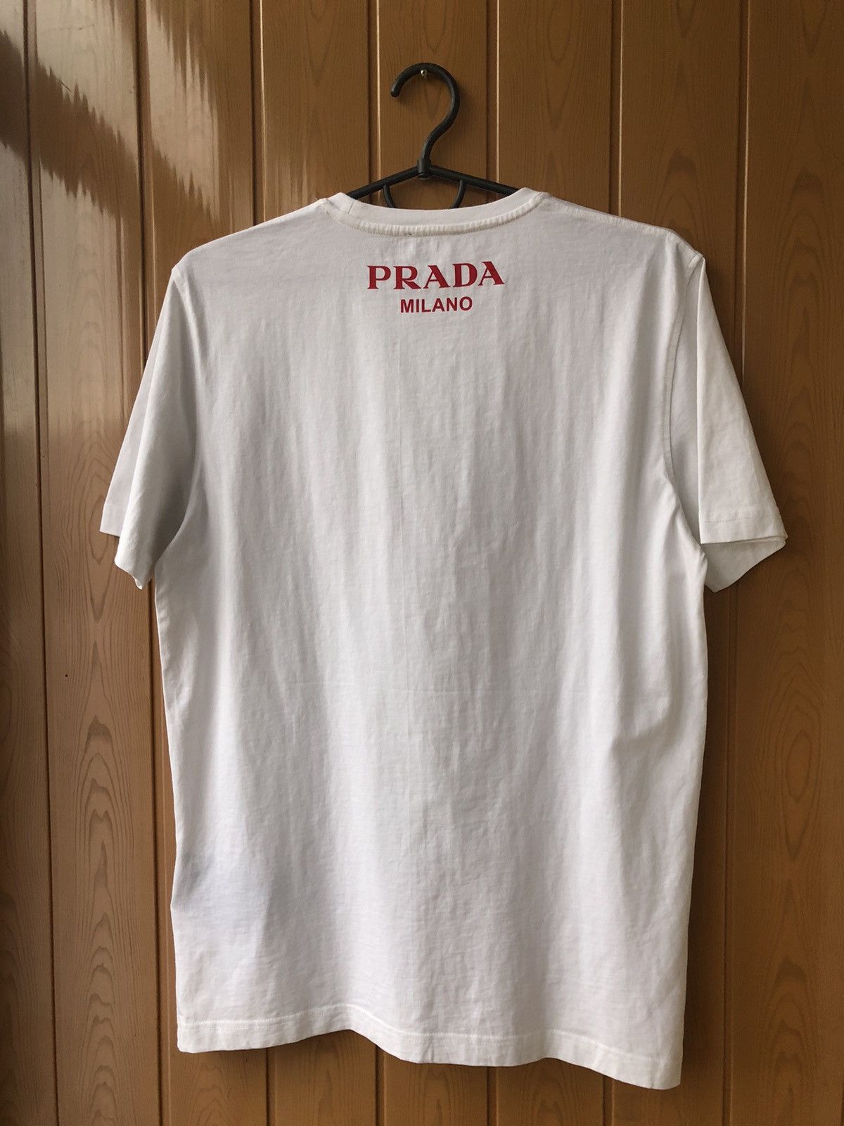 Prada Big Logo T-Shirt Vintage